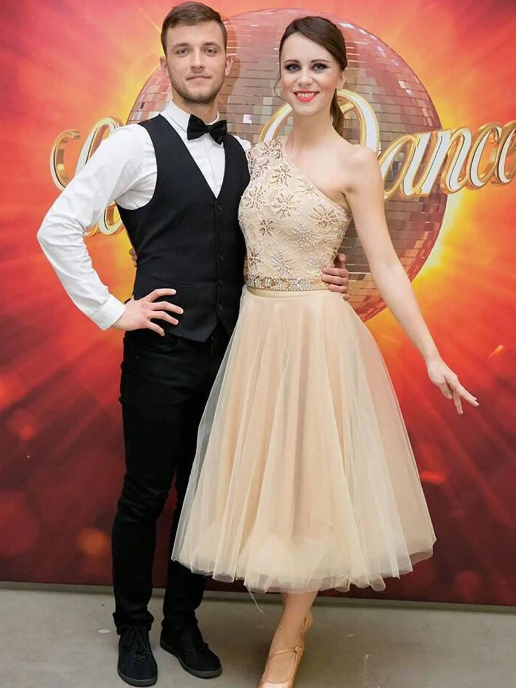 Lenka Vavrinčíková a Adam Brešťanský v tanečnej šou Let´s Dance