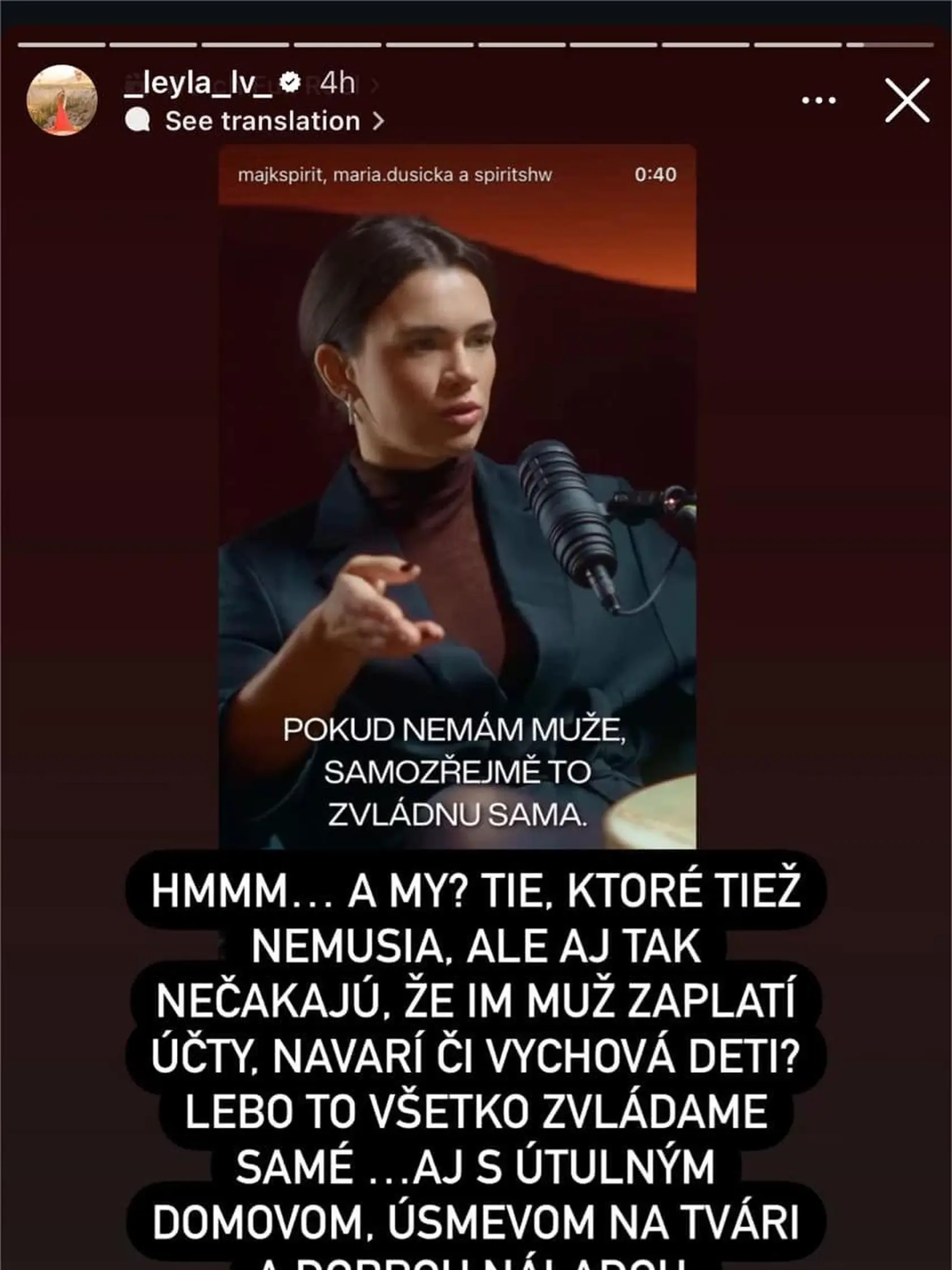 Laura šokovala slovami