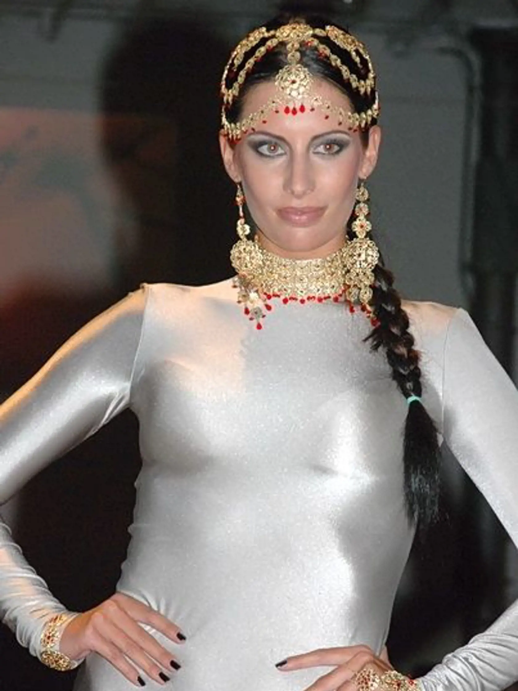 Miss Slovensko 2009 Barbora Franeková počas
