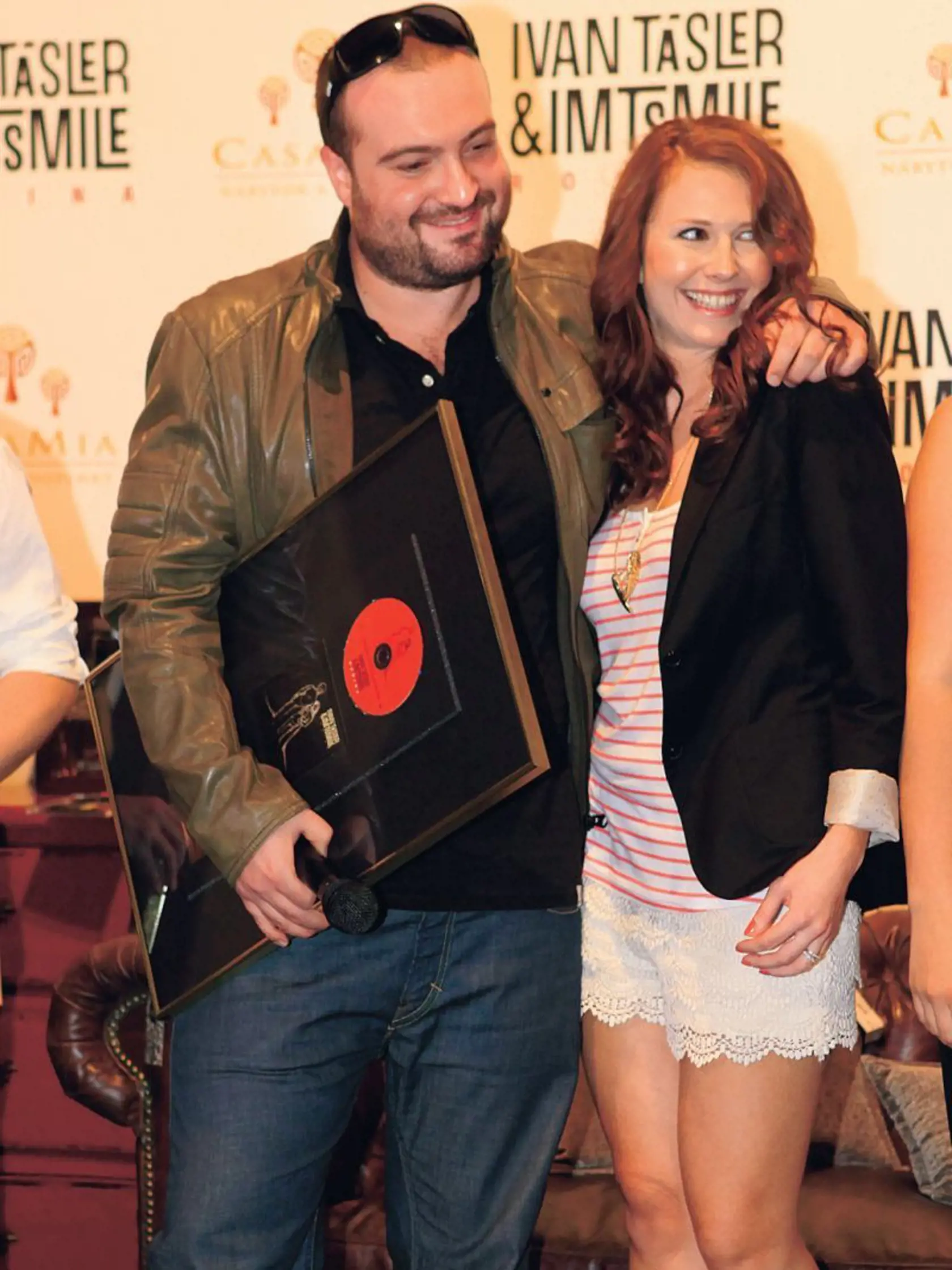 Ivan Tásler s manželkou Aničkou.