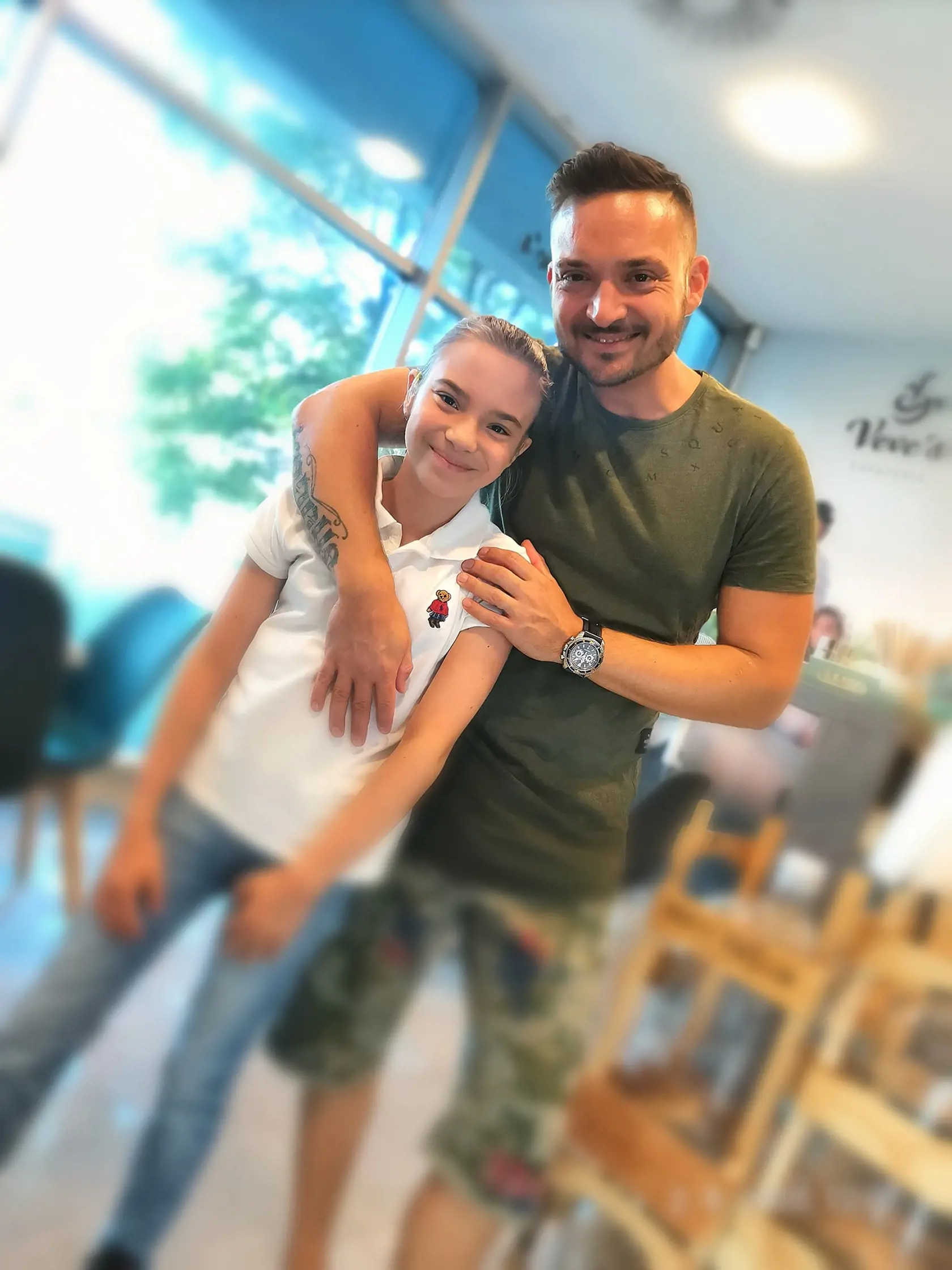 Tatko s Isabellkou.