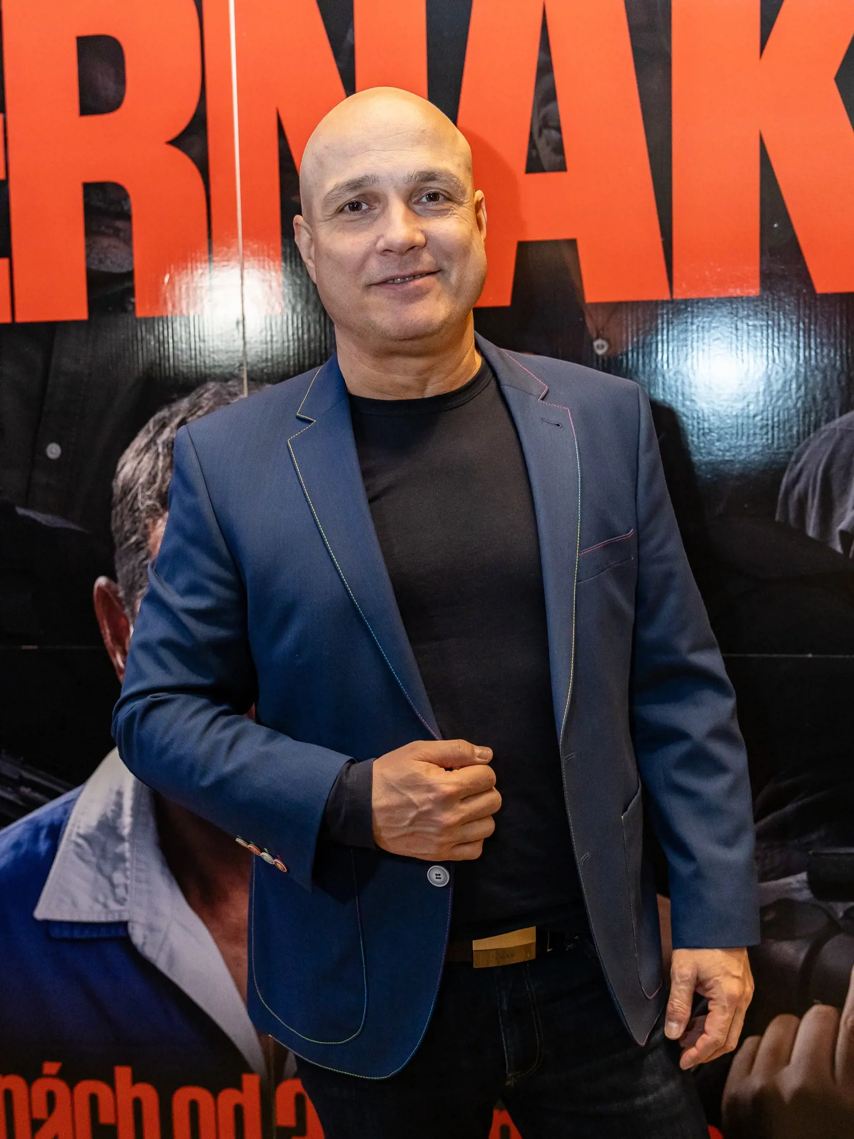 Premiéra filmu “ČERNÁK”. Na snímke je Dušan Cinkota.