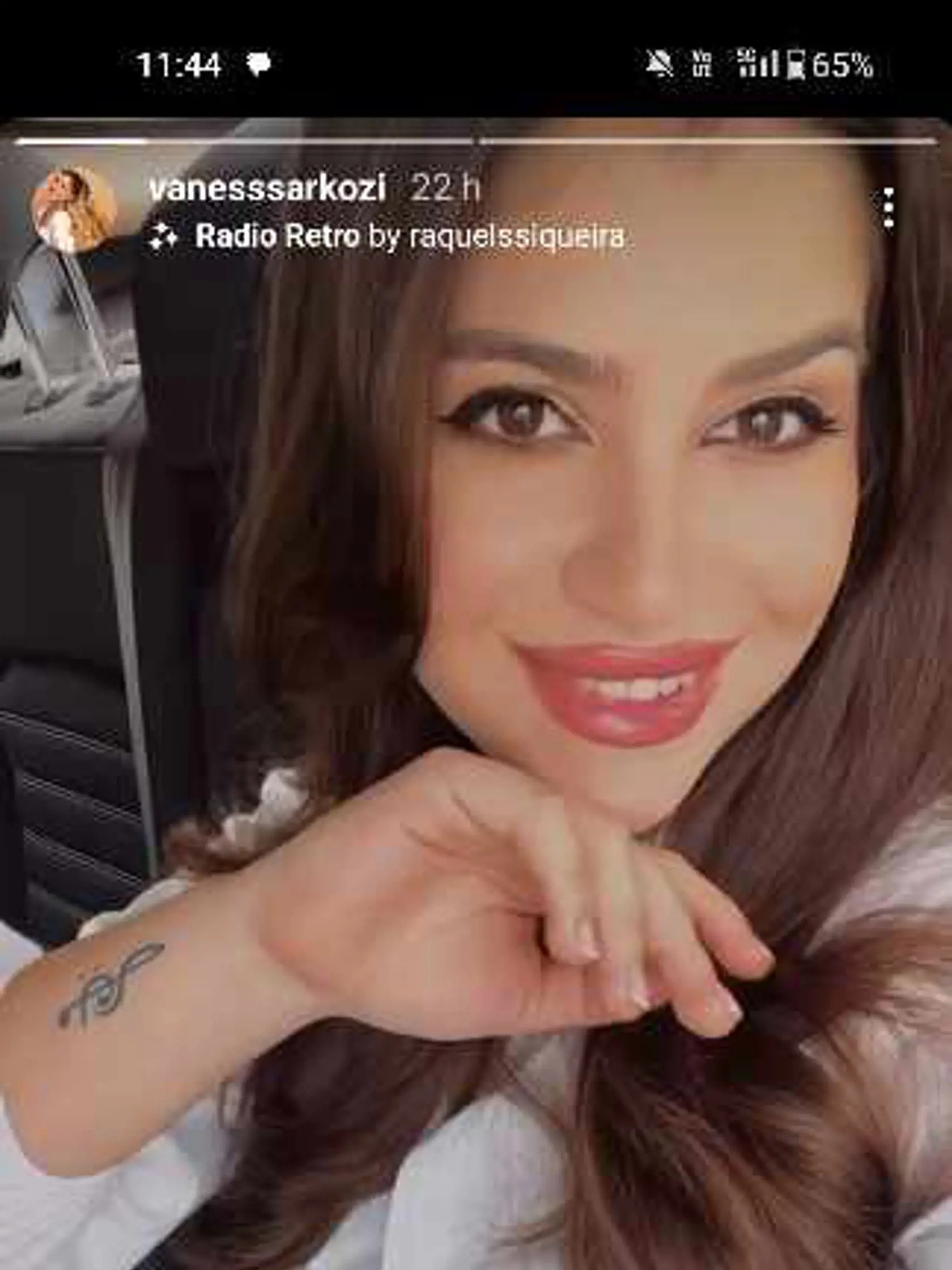 Vanessa Šarkozi na novej foto.
