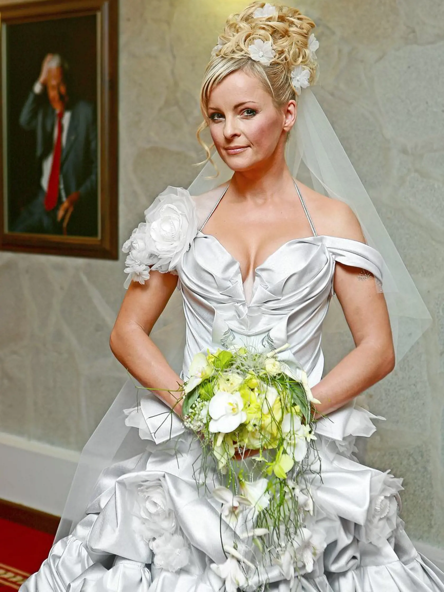 2009: Prvá svadba s Jiřím Pomejem.