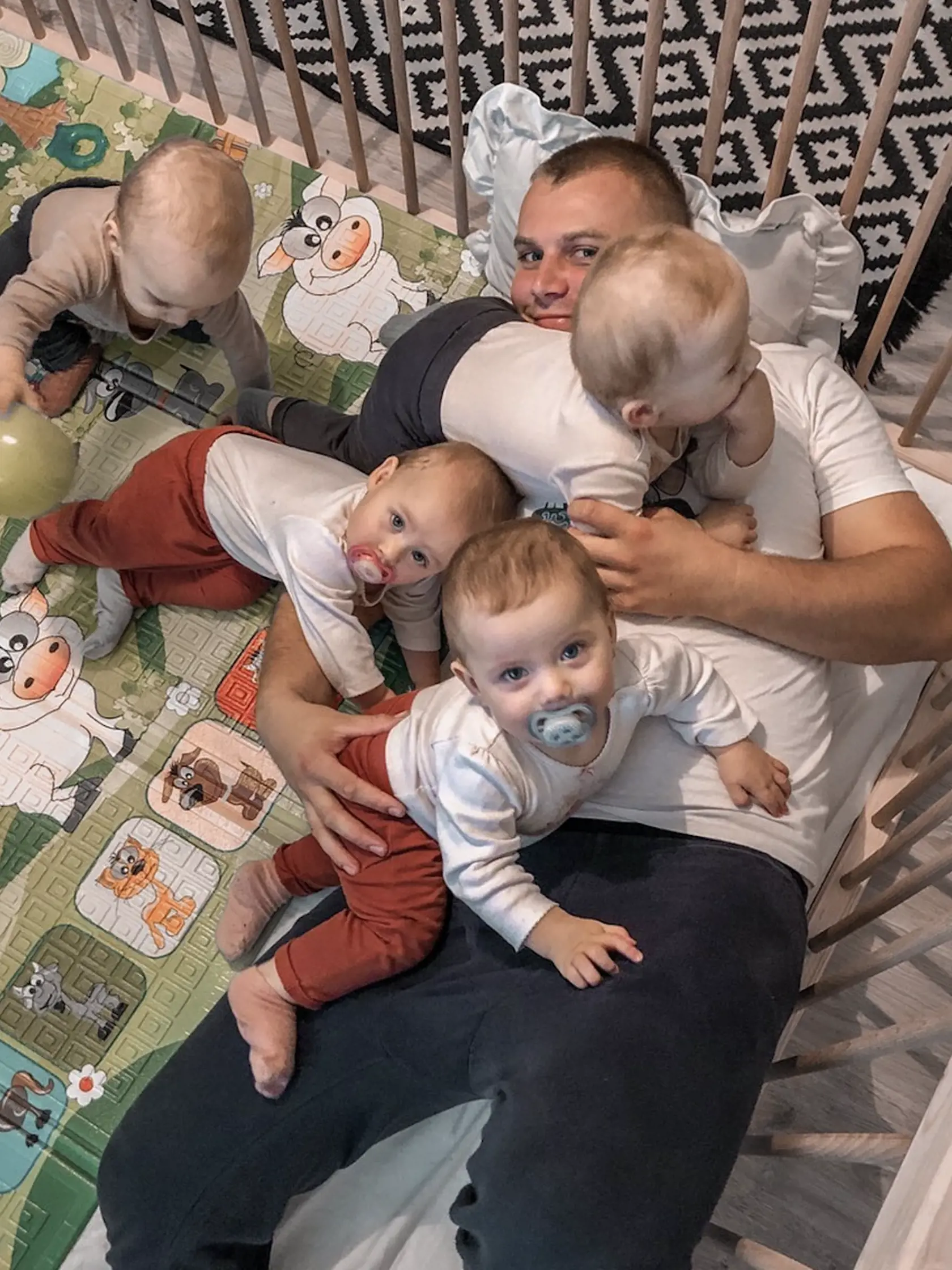Zábava s ockom.