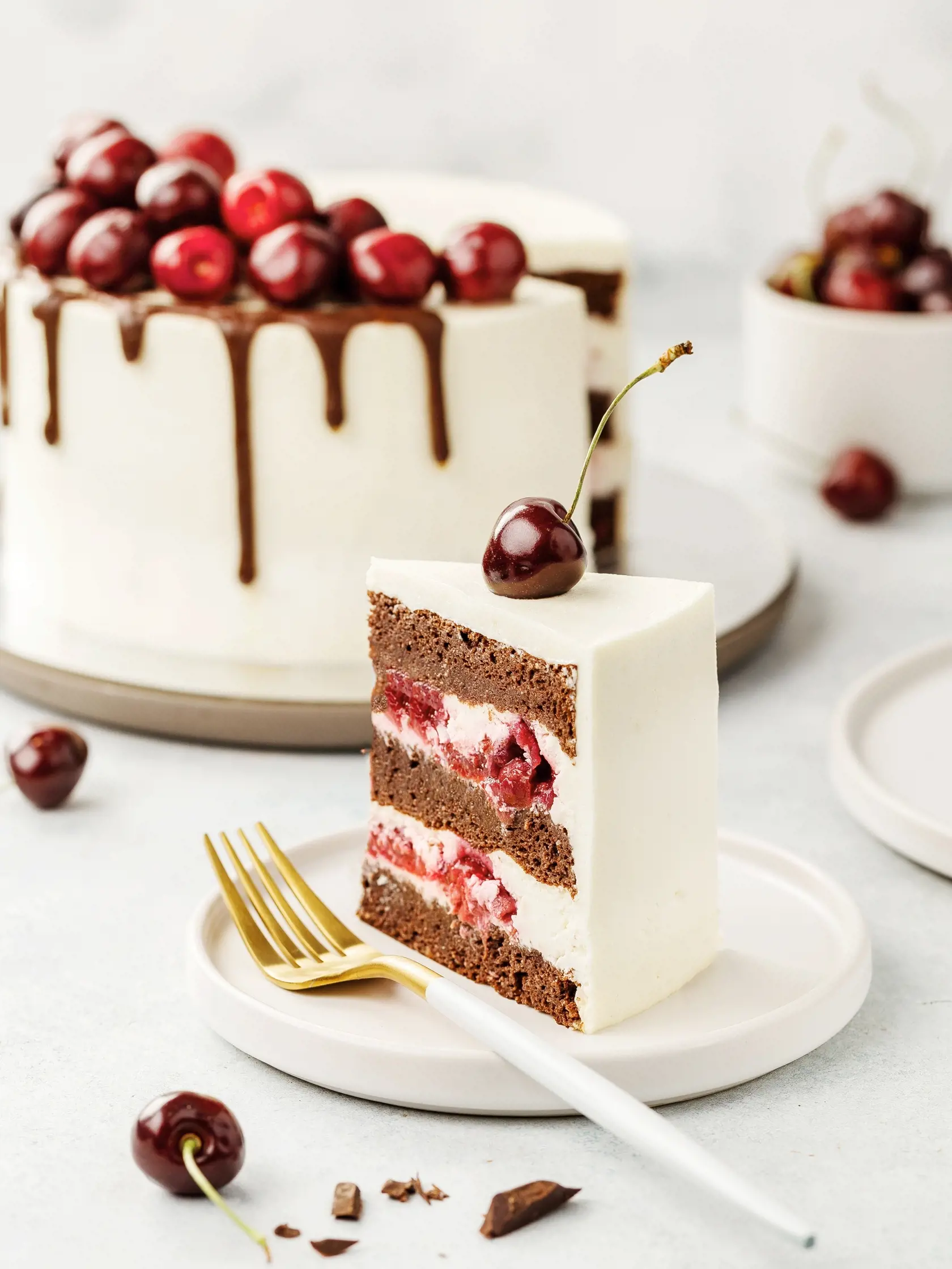 Schwarzwaldská torta