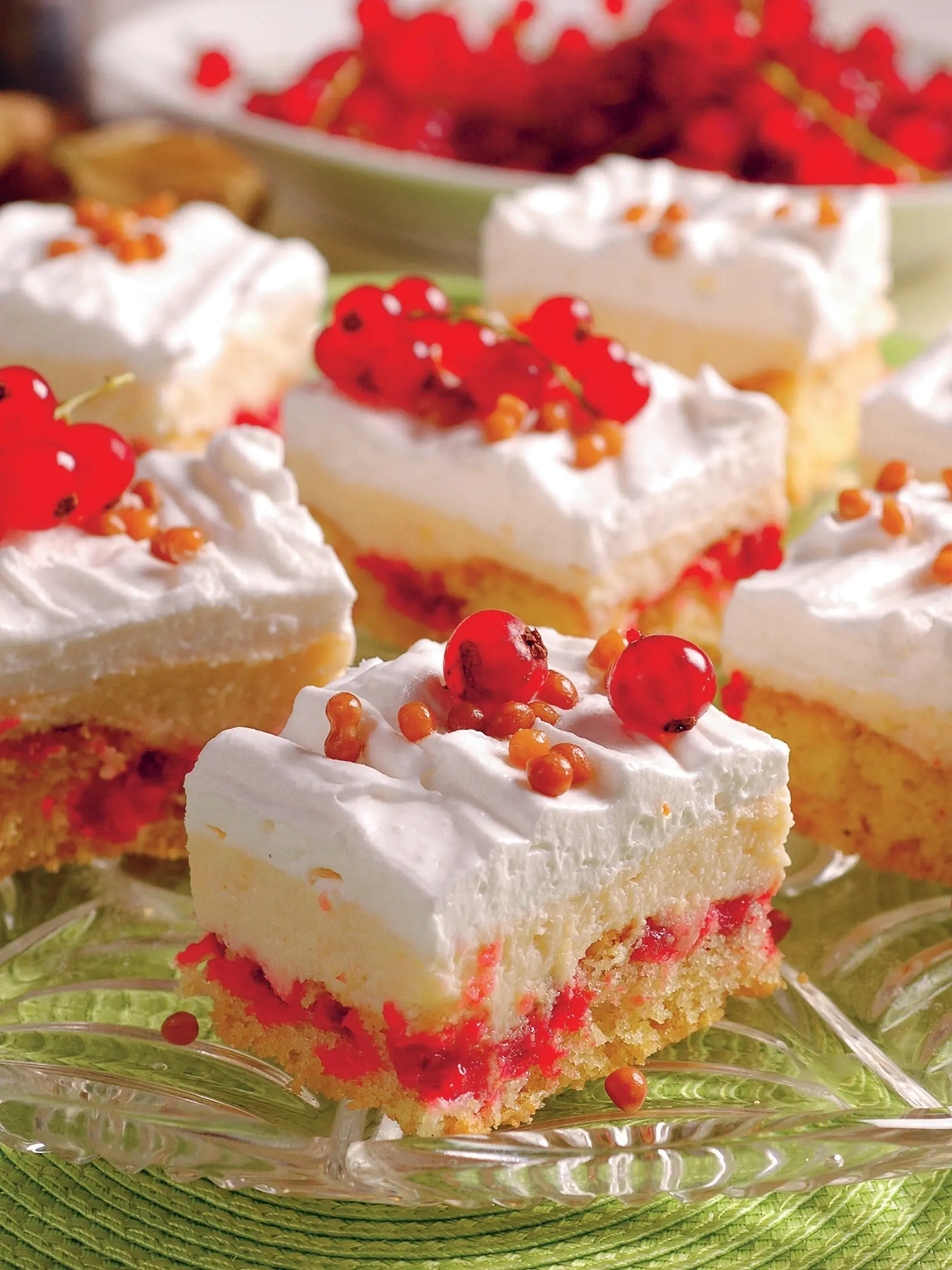 Kocky s ríbezľami, recept, koláč, ribezle, šlahačka, puding, želatína
Foto: Peter Záhradník
Uverejnené: Báječná Žena č. 36/08
pôvodný súbor:kocky s ribezlami CHUTOVKA.eps
