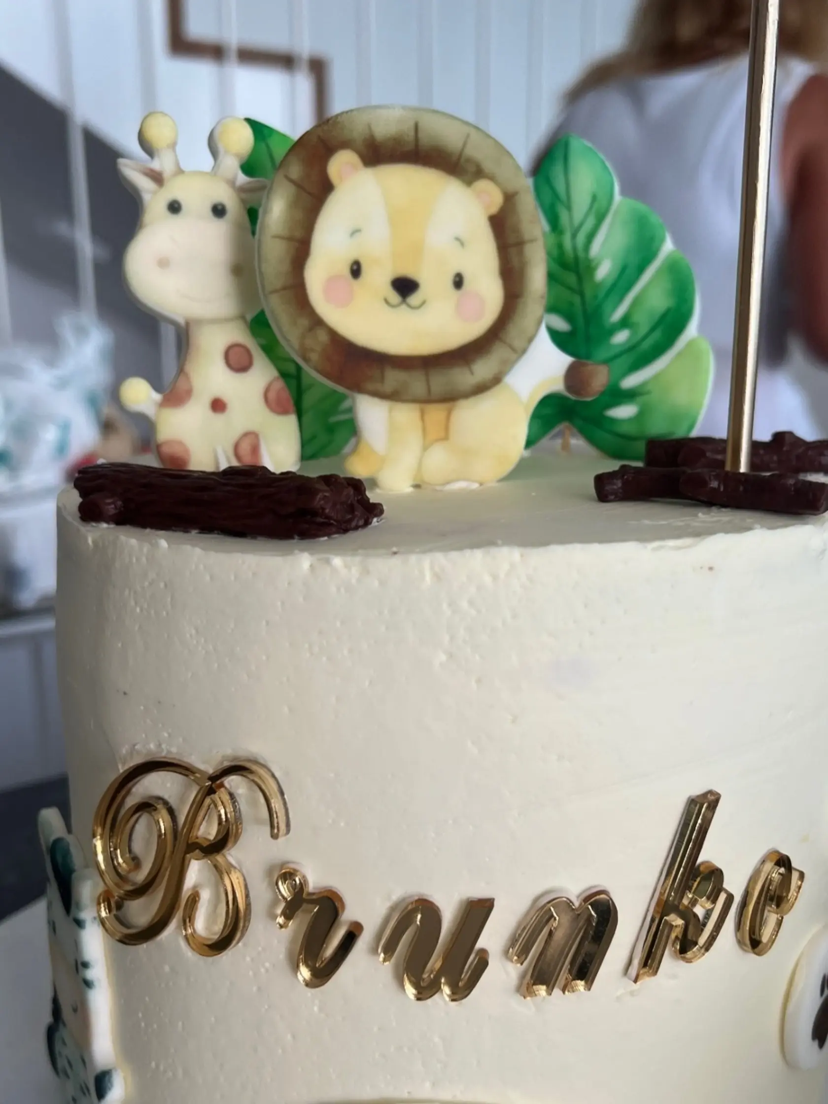Na oslave nechýbala ani narodeninová torta.