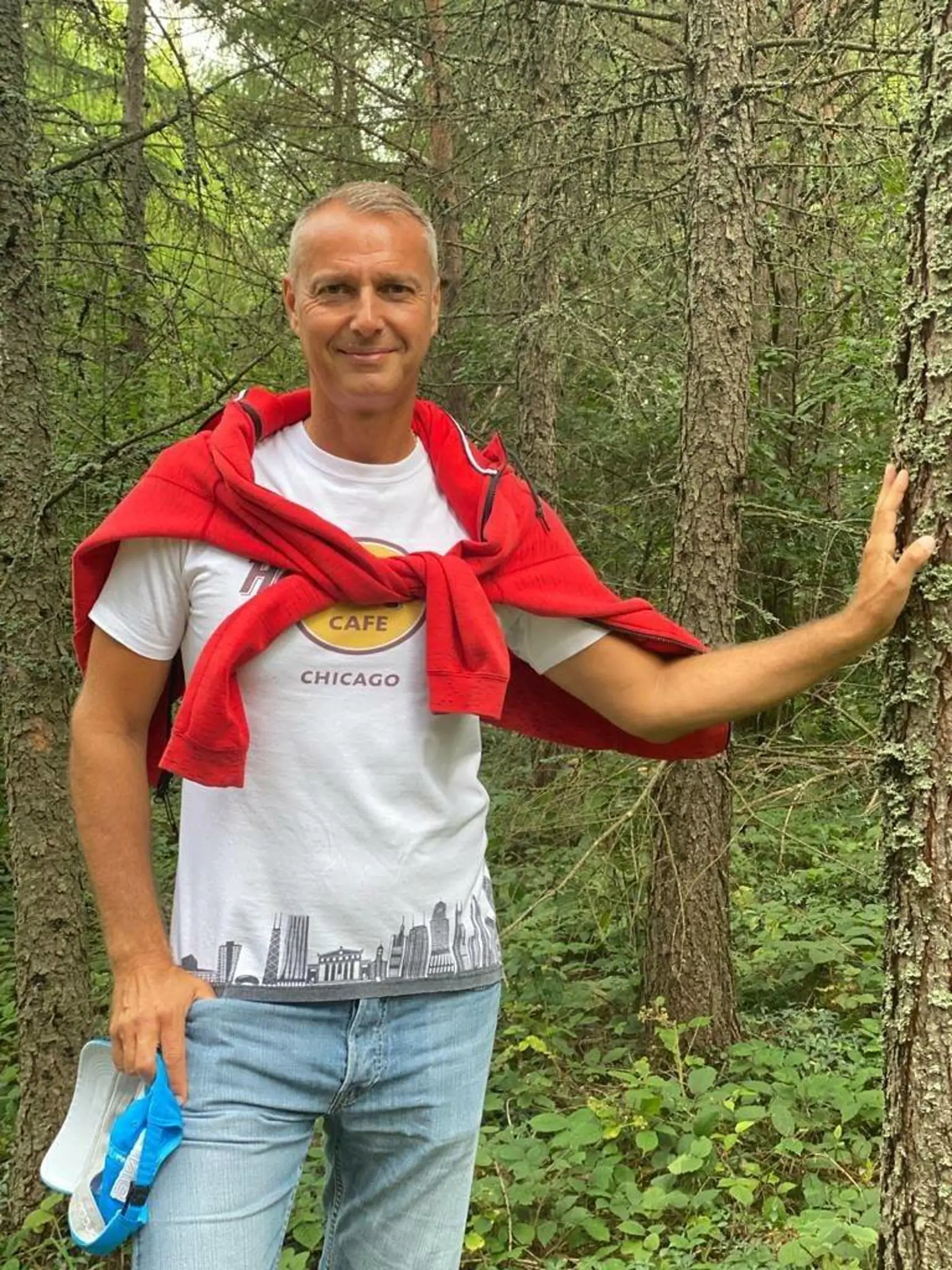 Raši s rodinou chodí na túry v každom počasí.