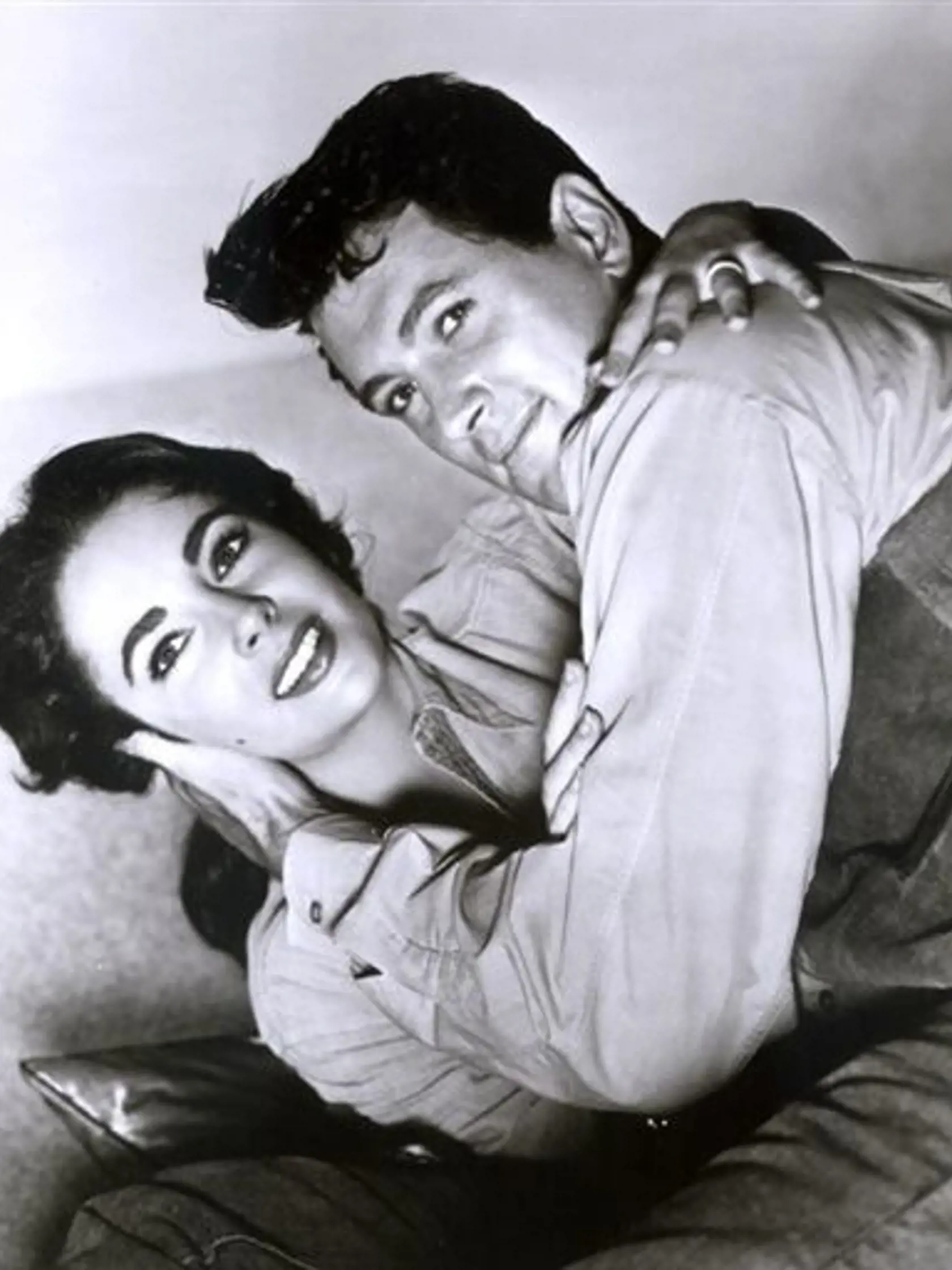Rock Hudson a Elizabeth Taylor