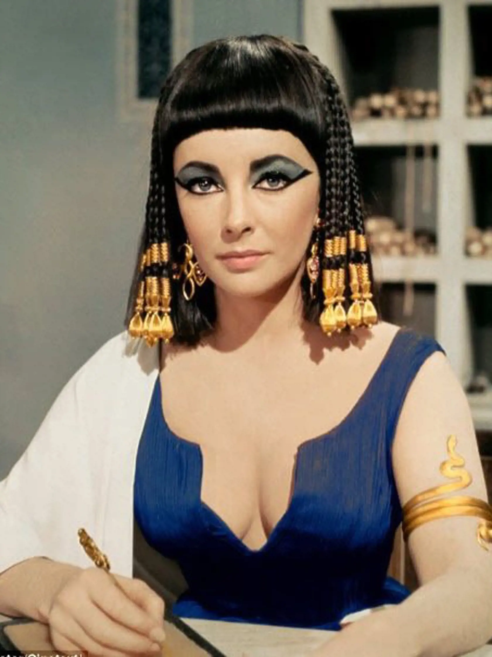Elizabeth Taylor ako Kleopatra z roku 1963.