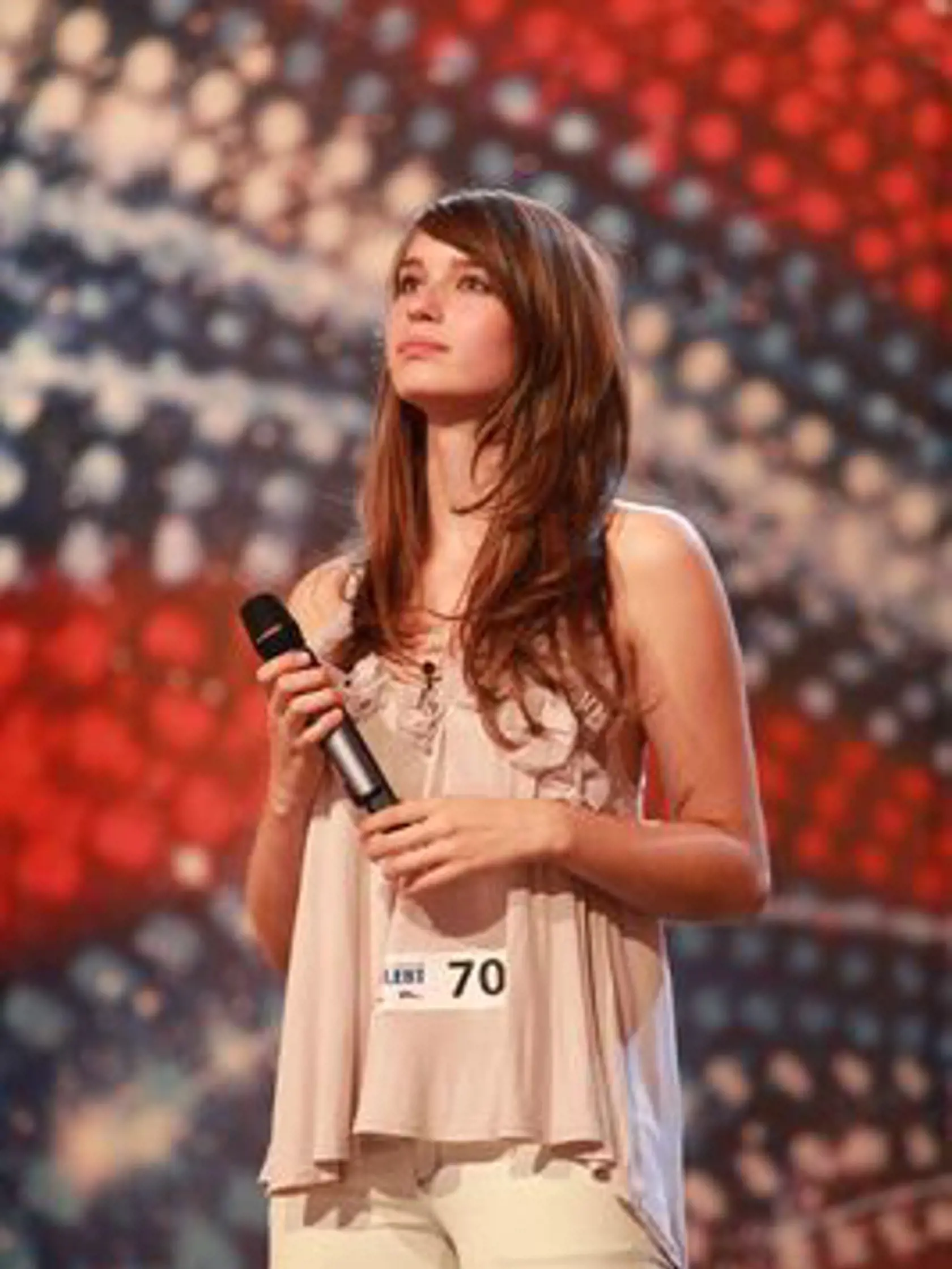 Dominika Hašková (15), zpěvačka.