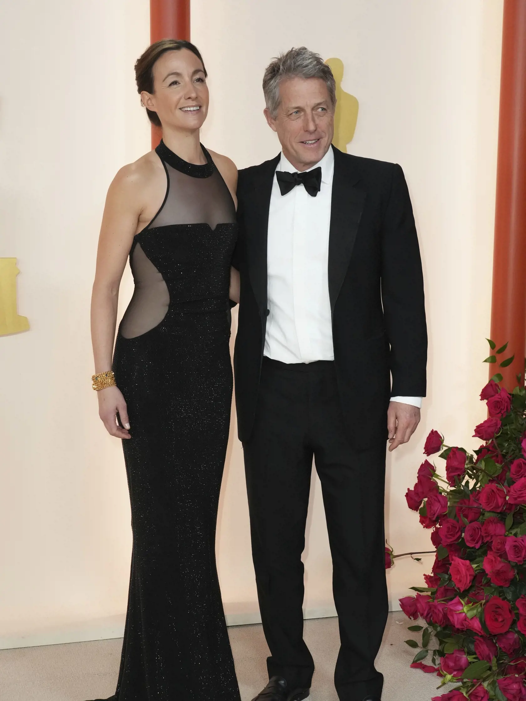 Manželia Anna Elisabet Eberstein a Hugh Grant