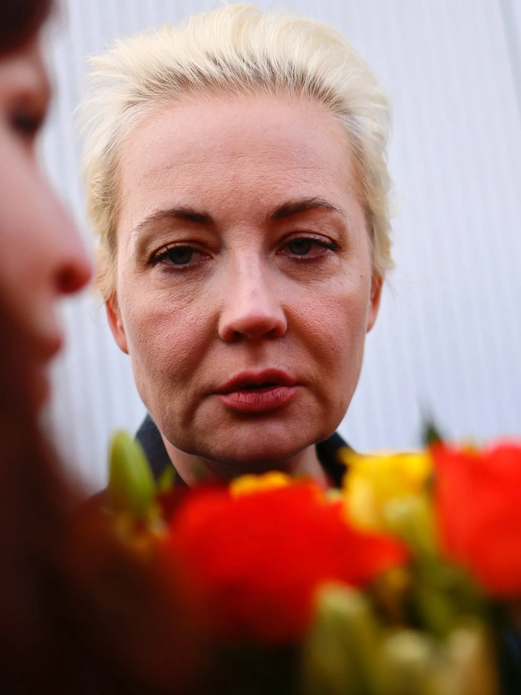 Julija Navaľná volila na ruskej ambasáde v Berlíne. Zapojila sa do protestu proti Putinovi, ku ktorému Rusov sama vyzvala.