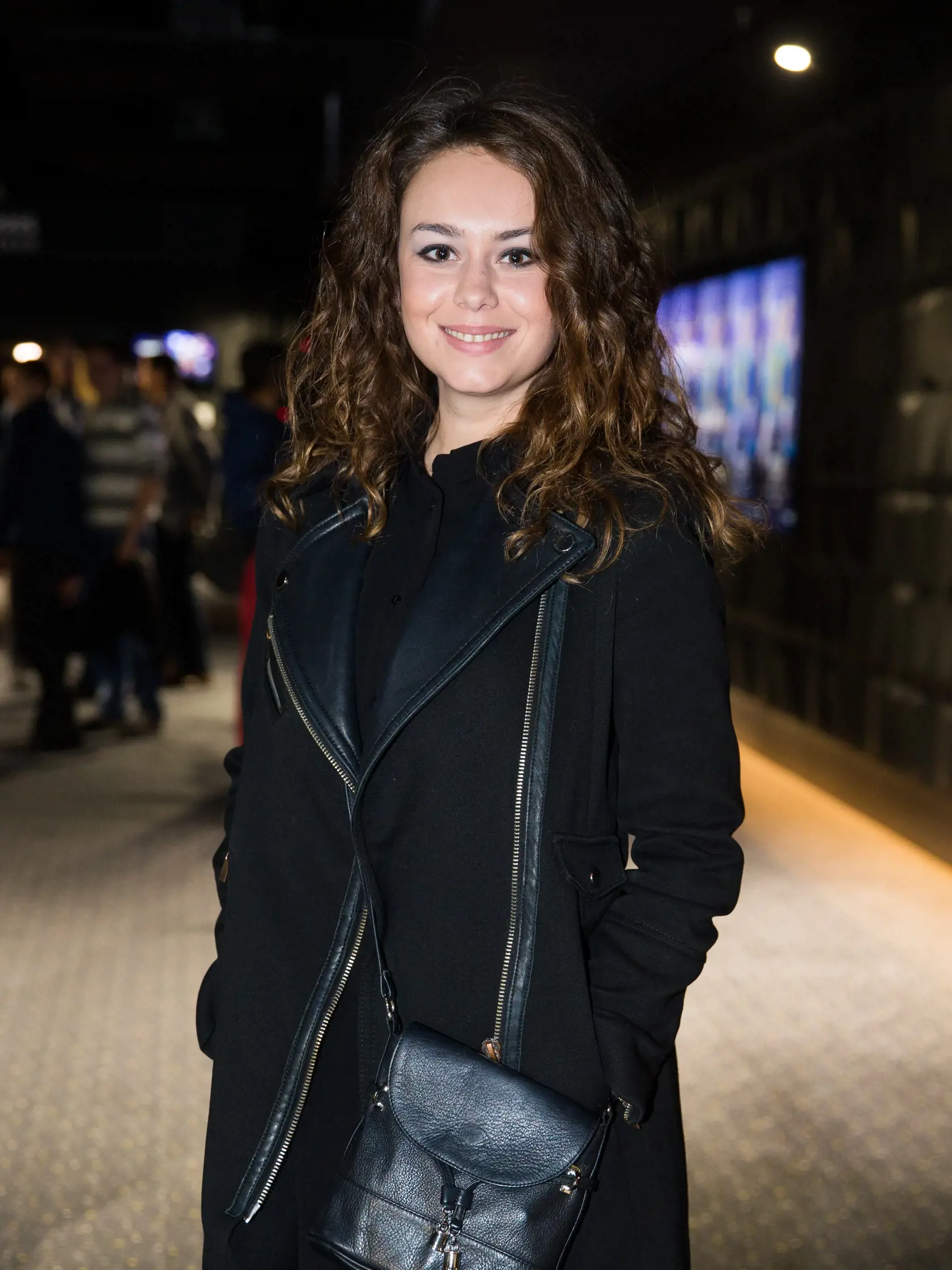 Premiéra filmu "Vianočné želania" v jednom z bratislavských kinosál. Na snímke Dominika Kavaschová.
