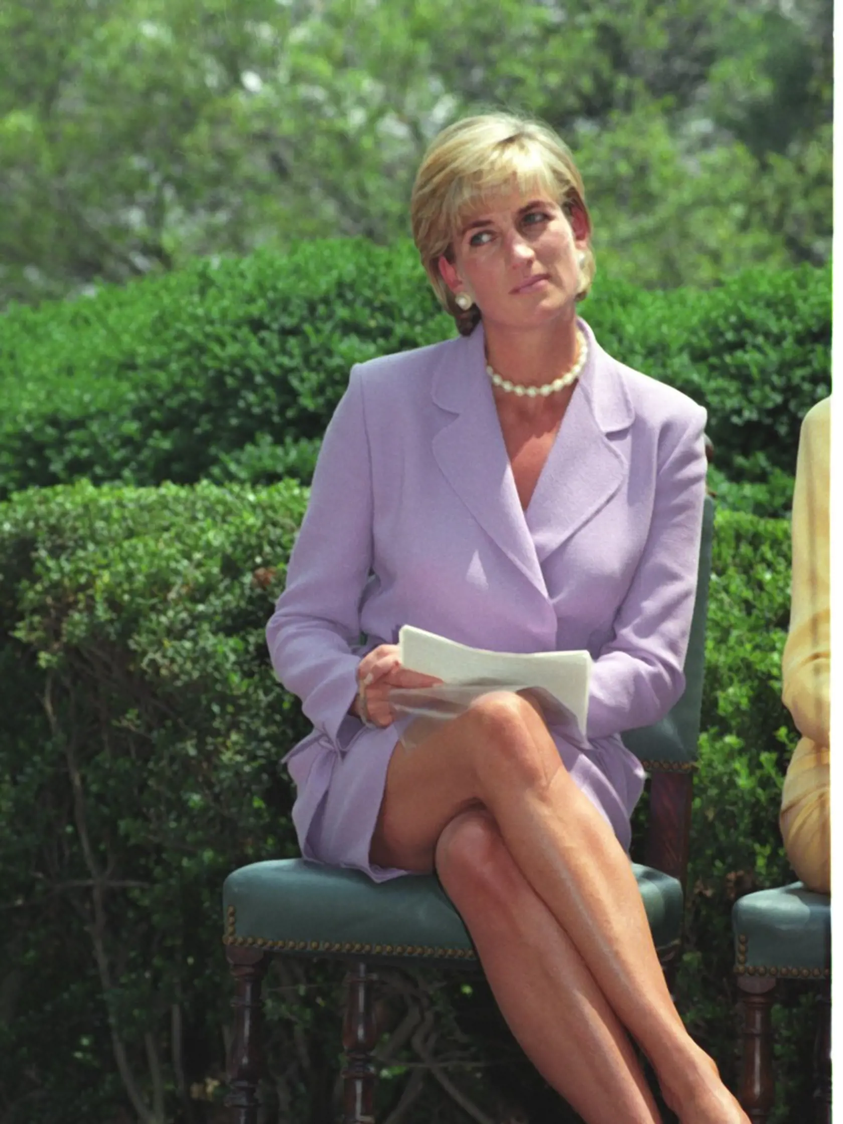 Princezná Diana na ceste po USA.