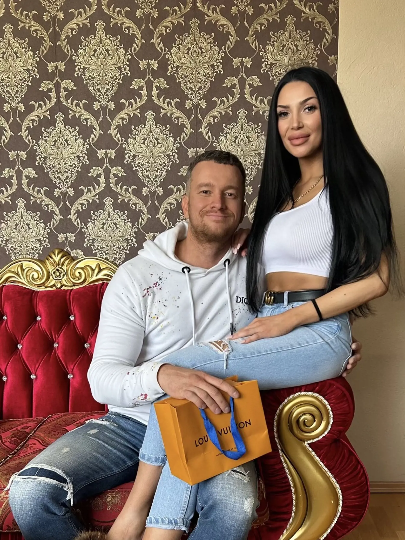 Simona Borženská s priateľom Robertom, ktorý sa podľa viacerých jej známych podobá na jej otca Dušana.