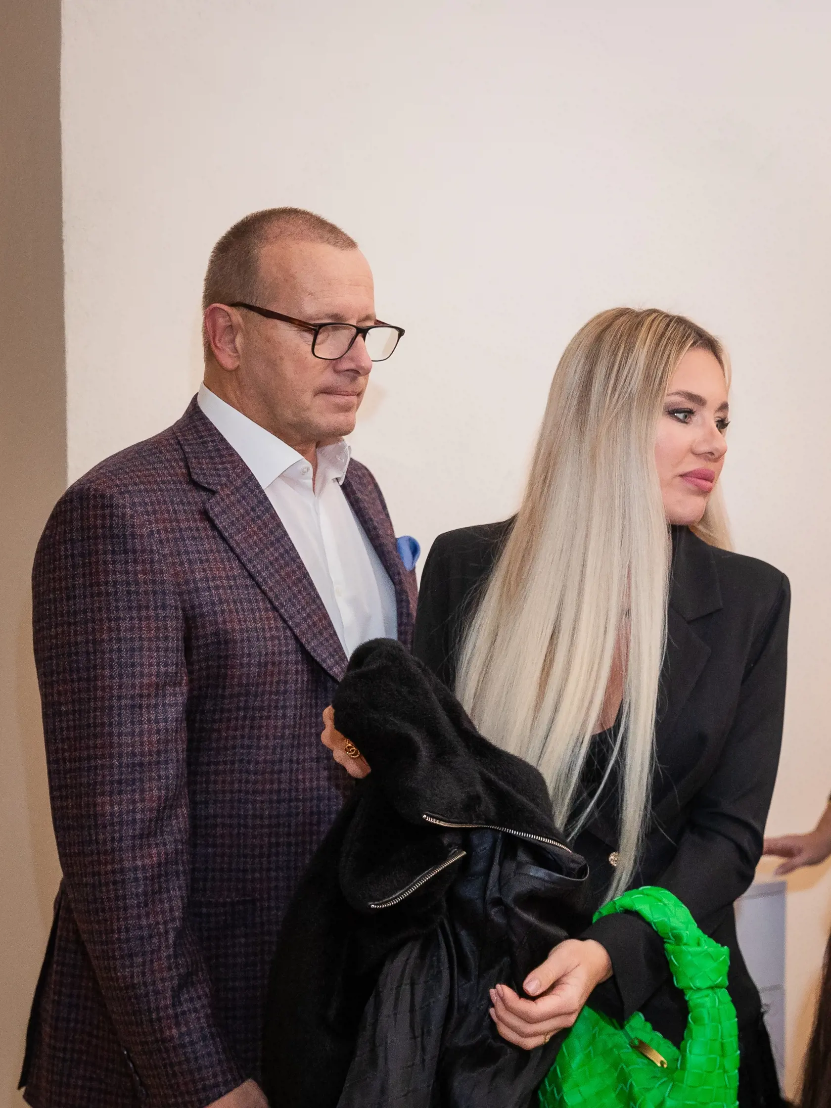 Novú reštauráciu si prišiel pozrieť Boris Kollár s Laurou Vizváryovou, matkou jeho syna Abnera.