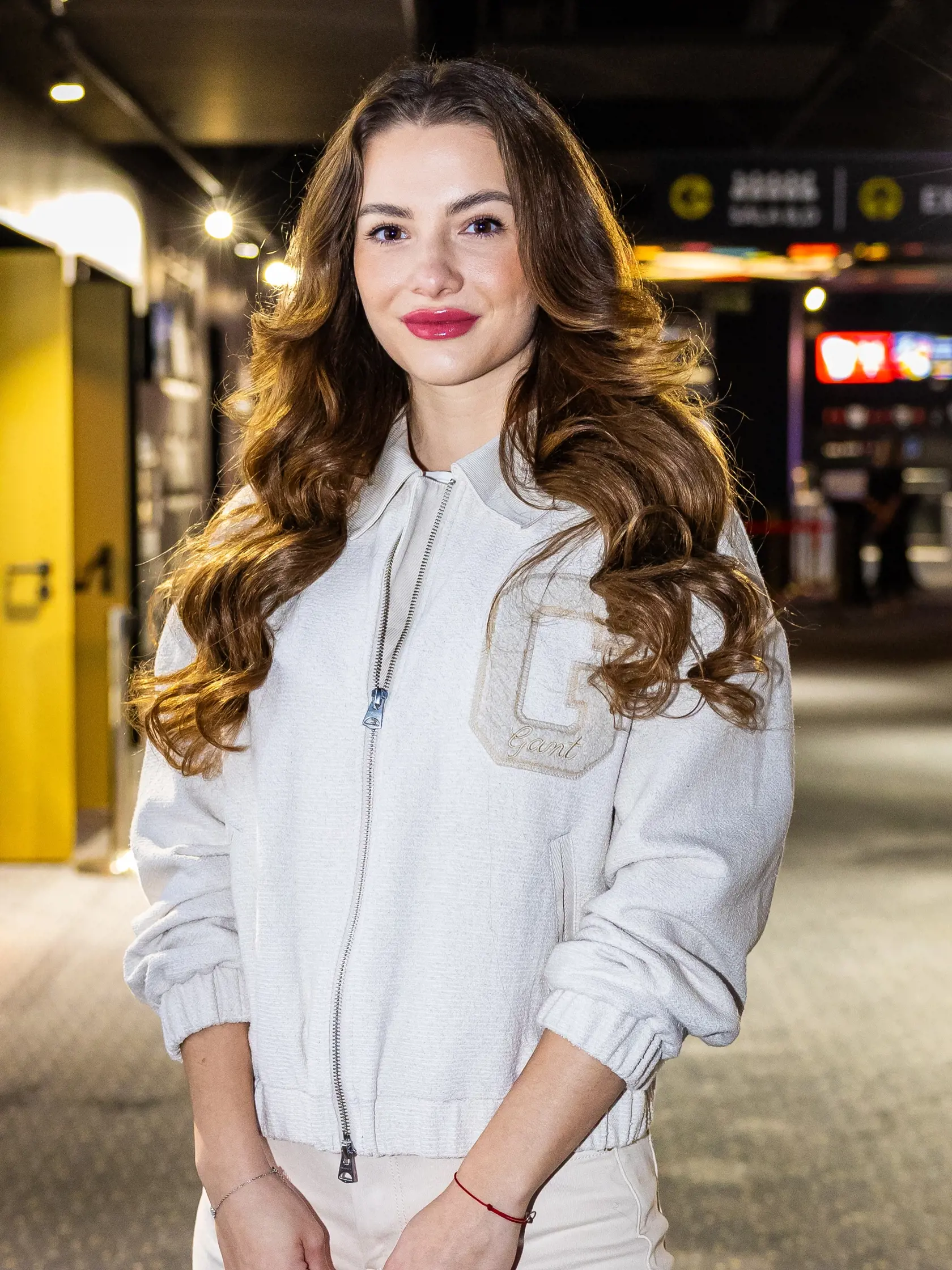 Premiéra seriálu “VINA” v Bratislave. Na snímke Miroslava Hrivňáková. 