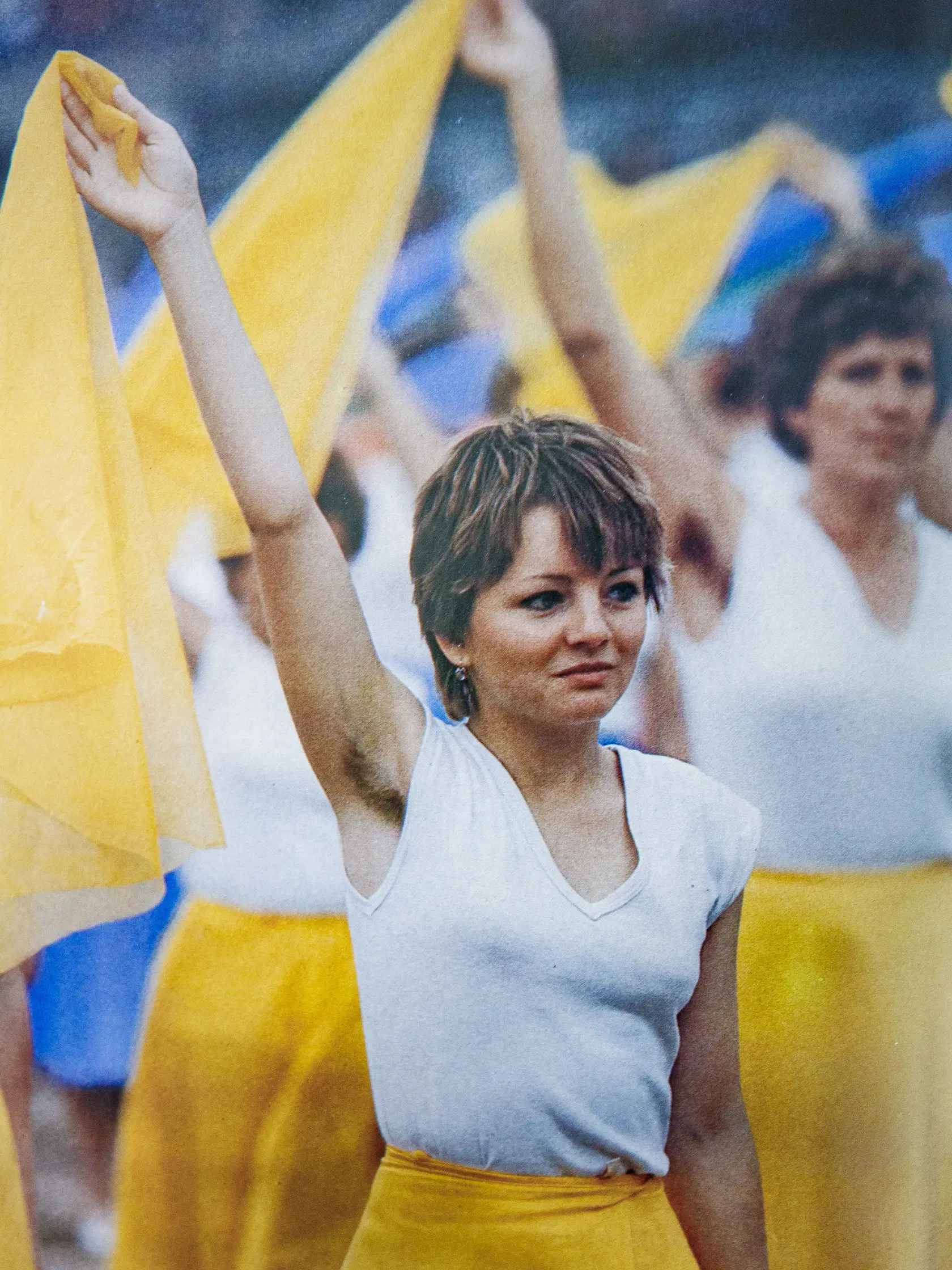 Reprotofografia z publikácie Česko-slovenská spartakiáda 1985.