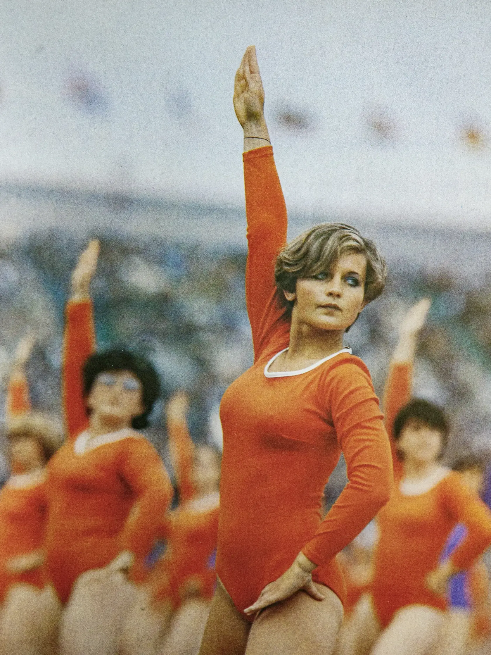 Reprotofografia z publikácie Česko-slovenská spartakiáda 1985.