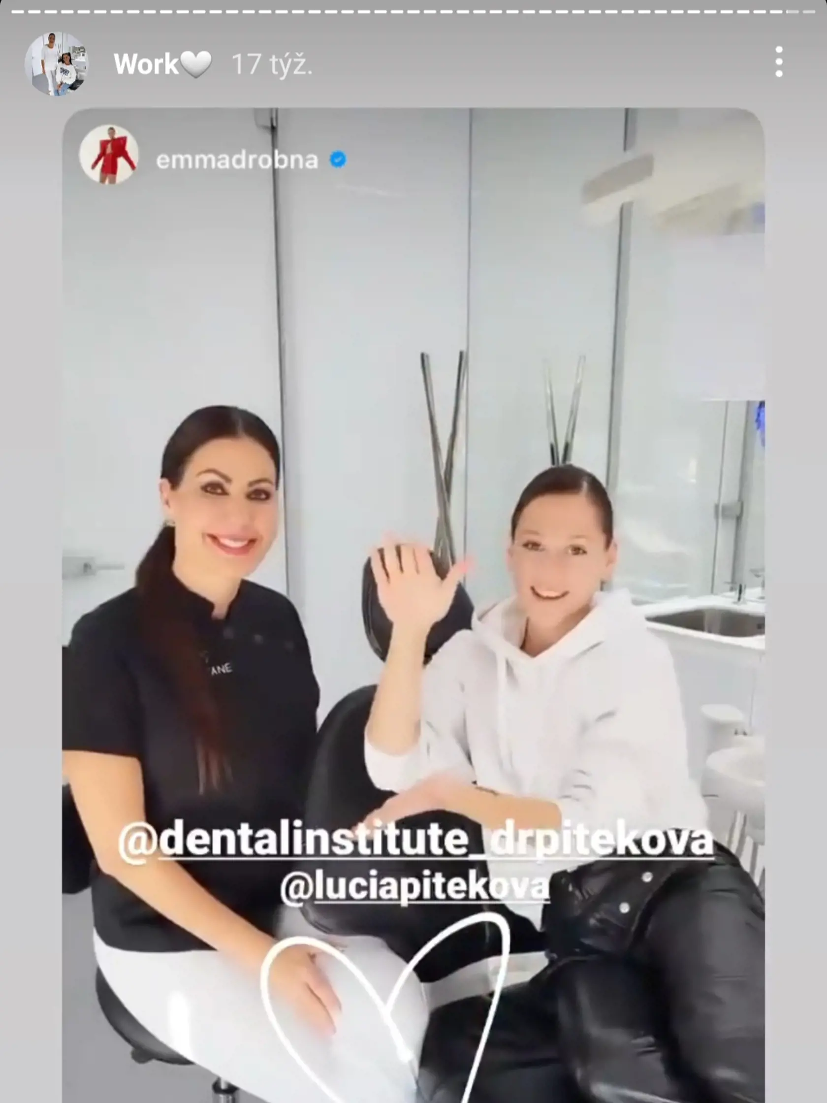 Lucia so speváčkou Emmou Drobnou.