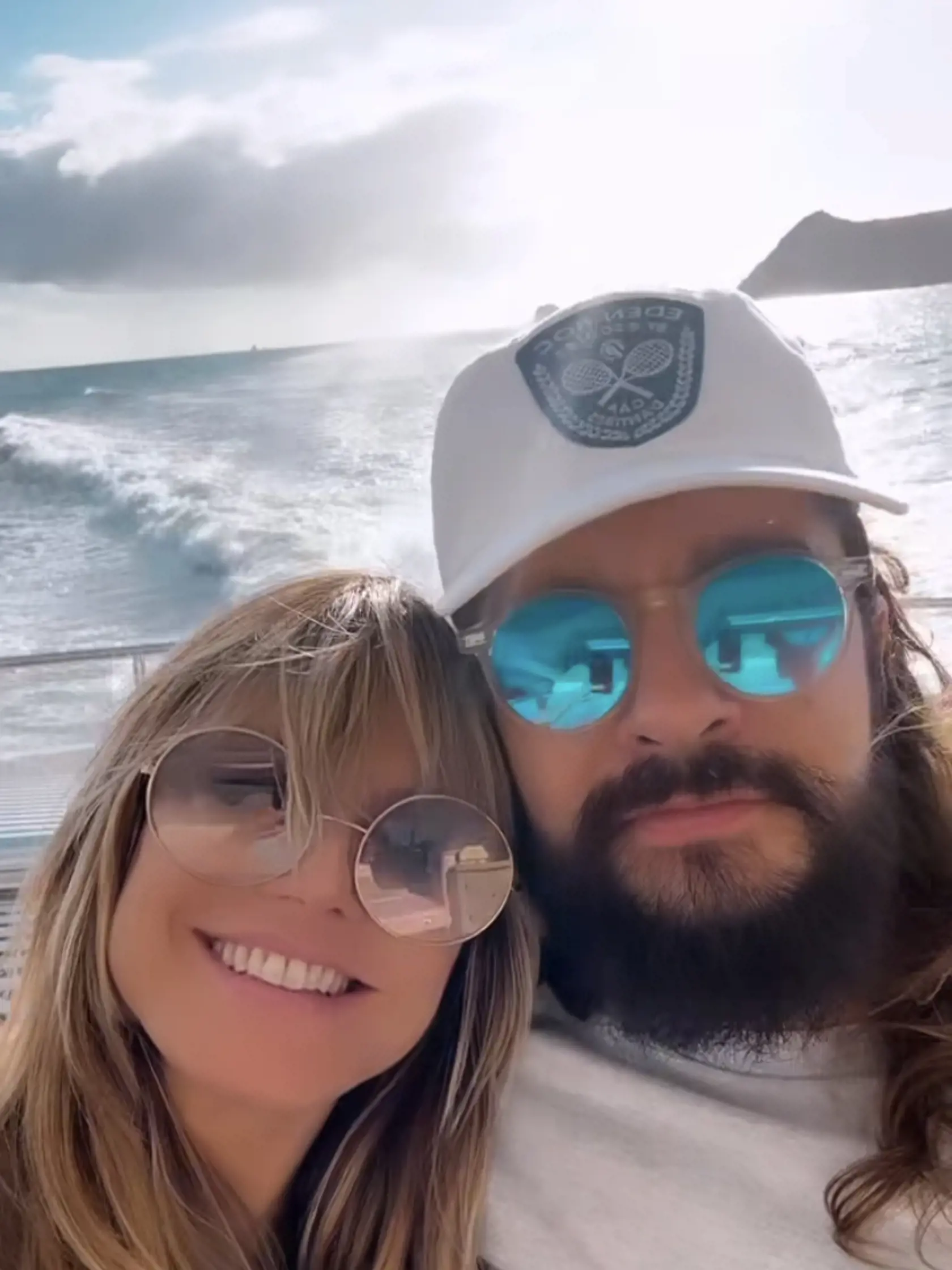 Heidi Klum s manželom žije Tomom Kaulitzom žije tu a teraz.