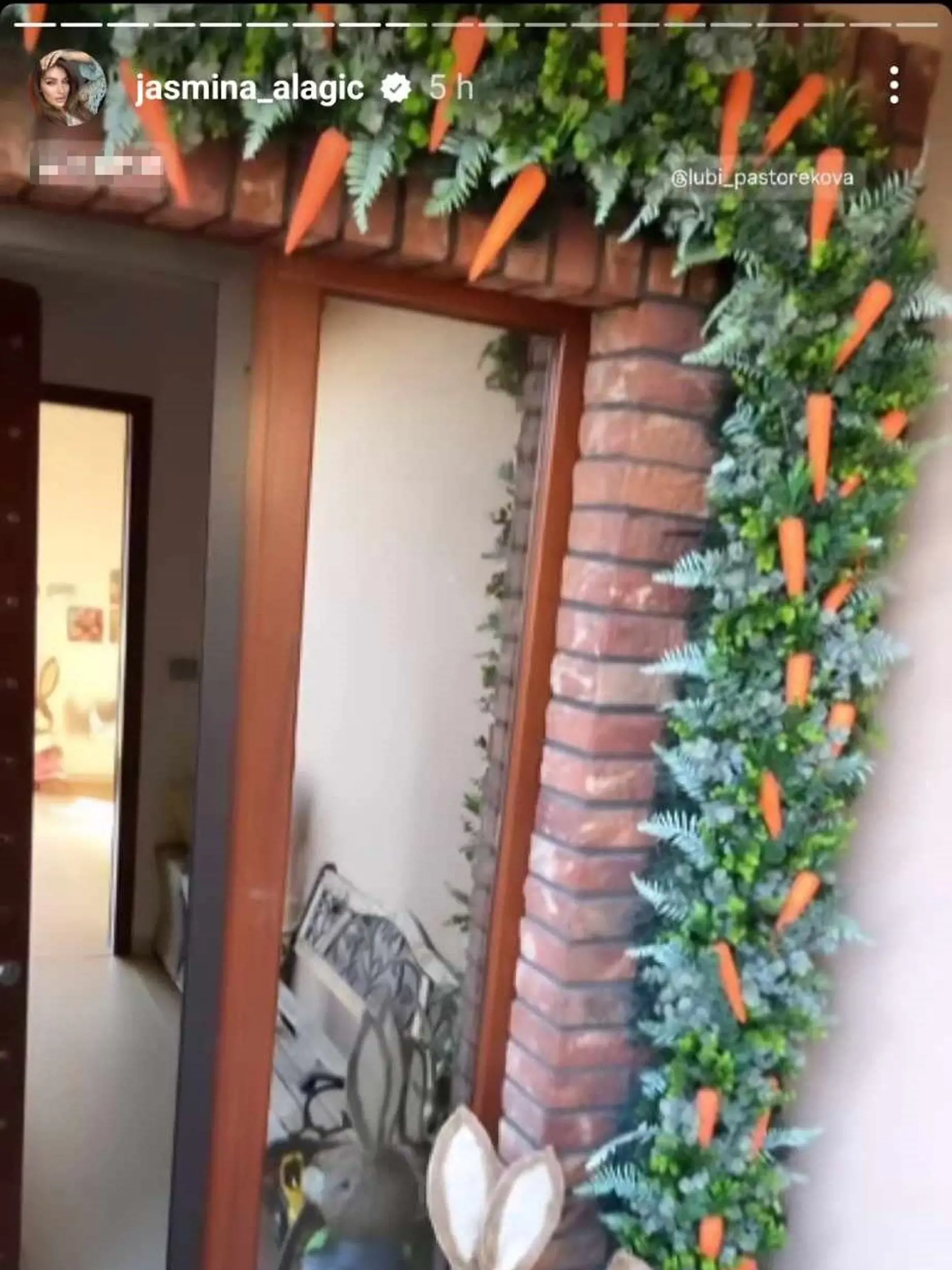 Veľkonočná výzdoba u Jasminy Alagič a Rytmusa