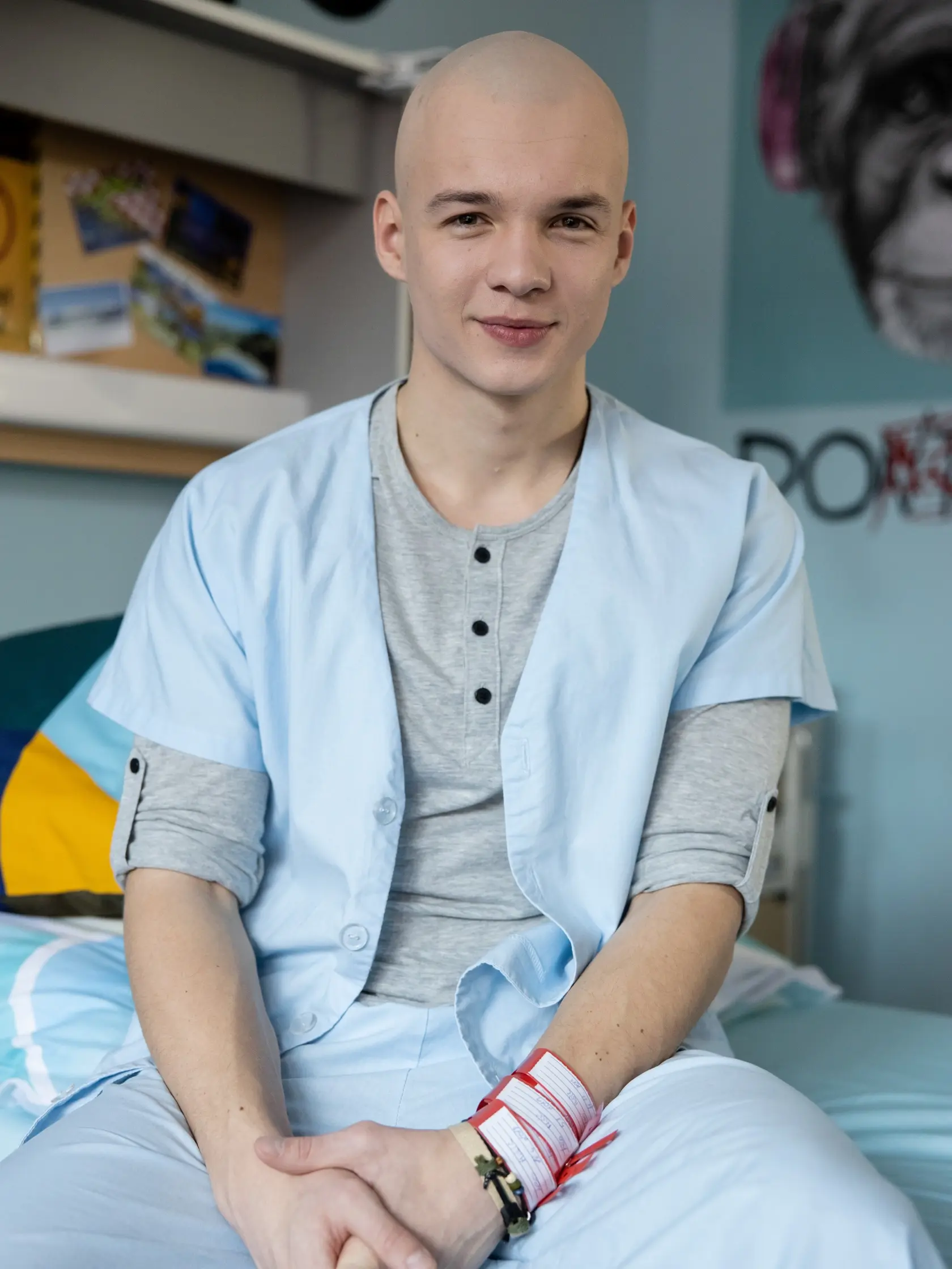 Herec Jakub Švec v seriáli Červené pásky.