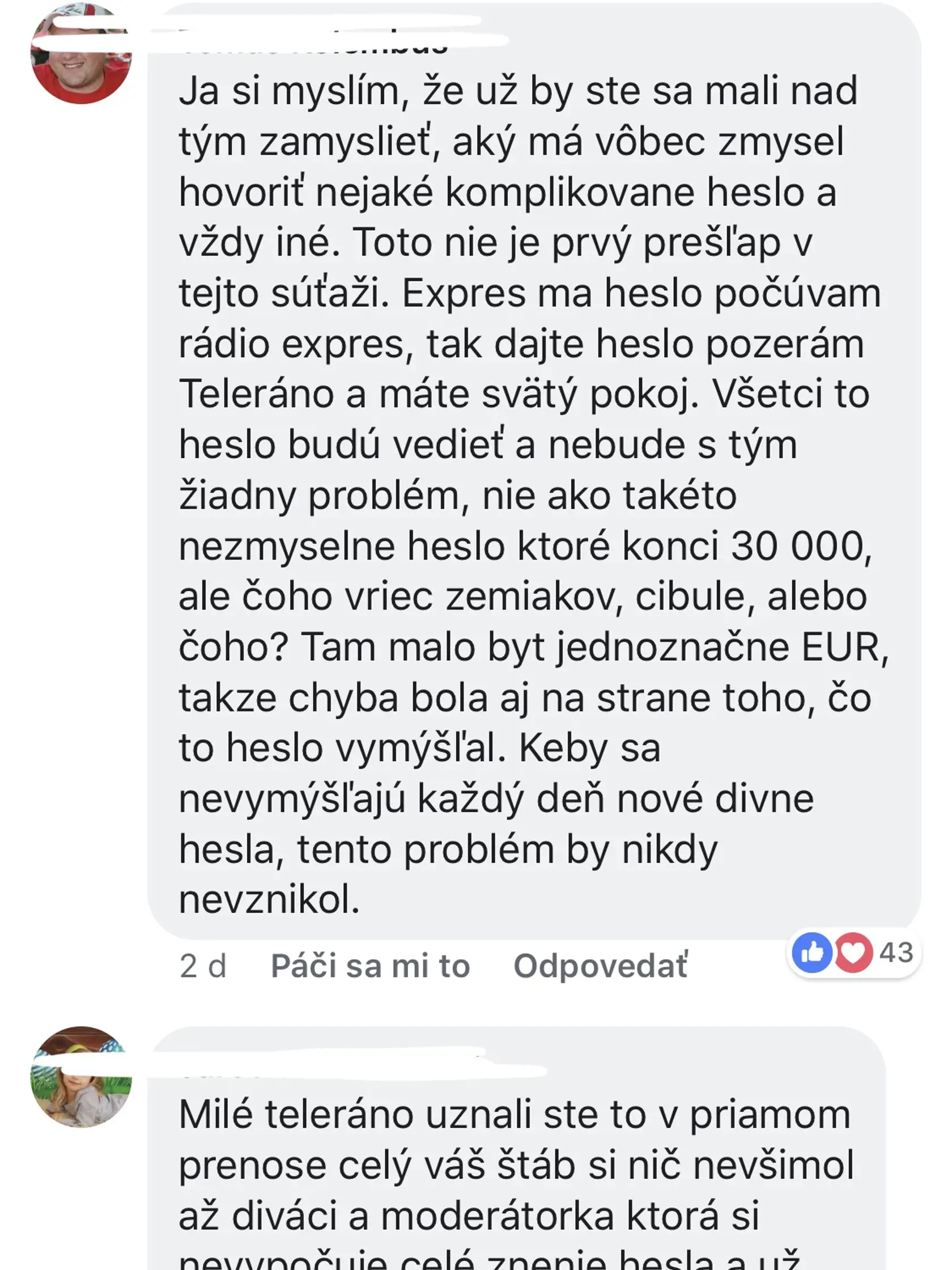 Vraj urobili chybu oni.