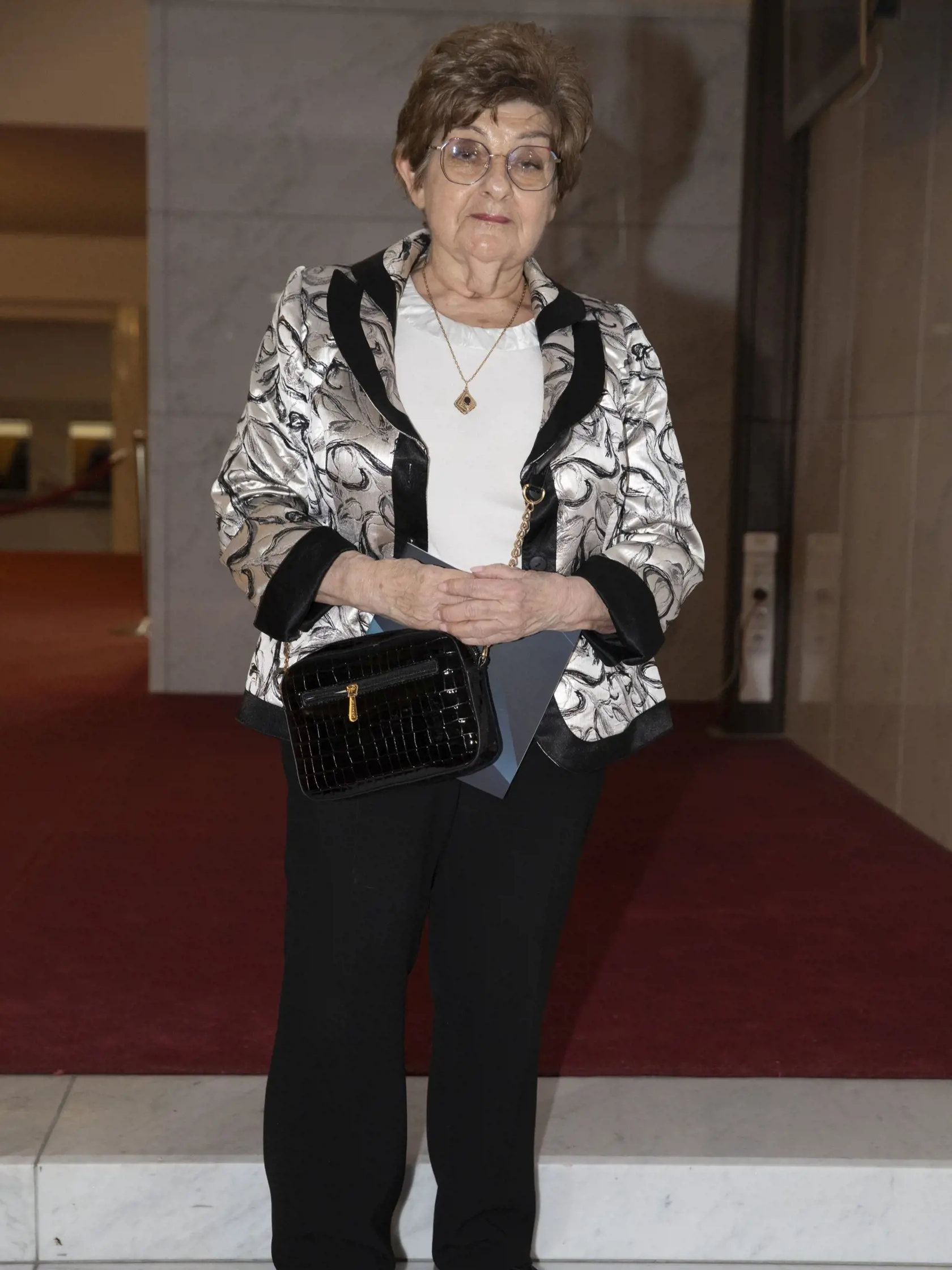 Vdova po profesorovi Pavlovi Traubnerovi pani Katarína Traubnerová. 