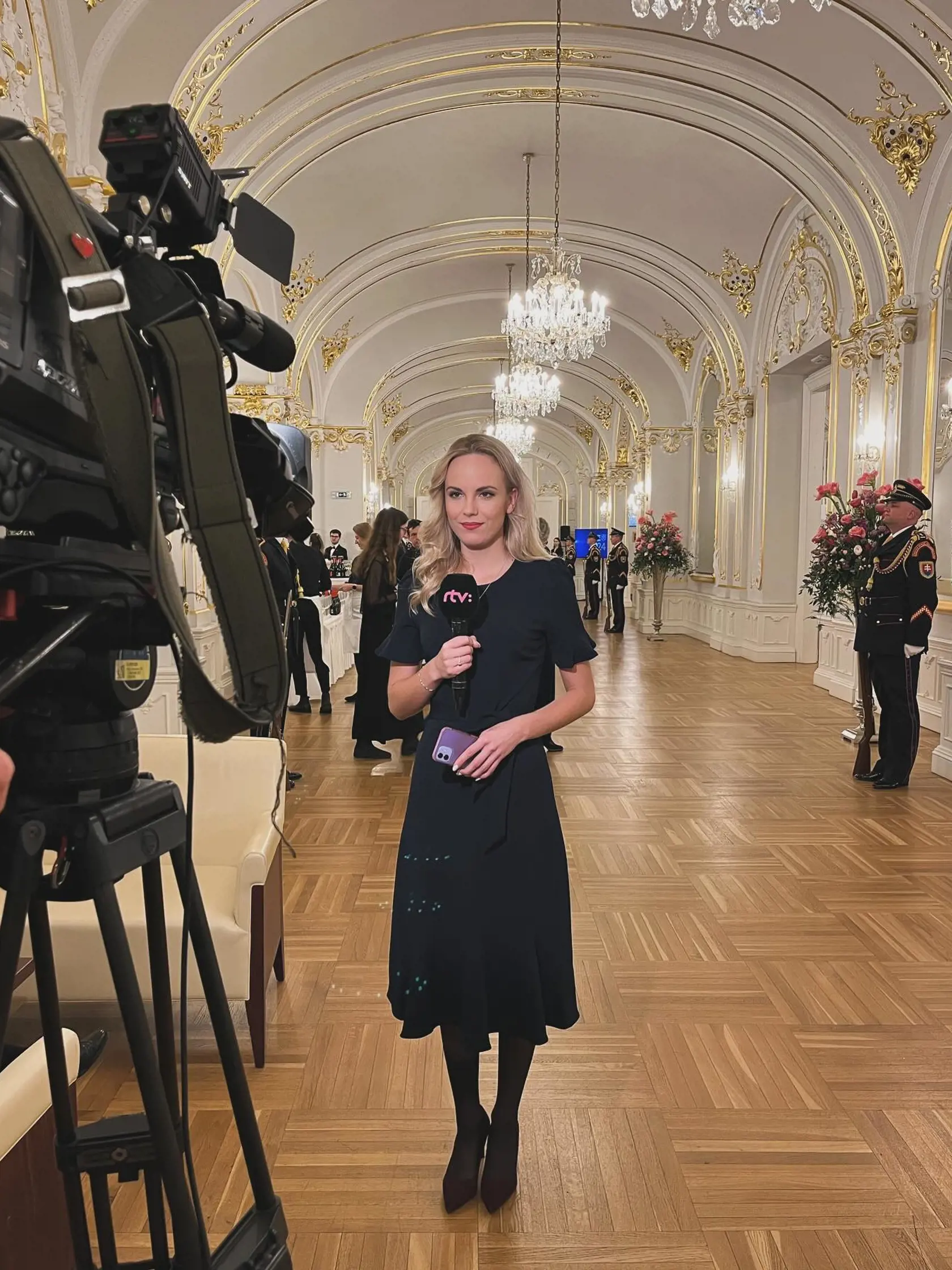 Moderátorka a redaktorka RTVS Barbora Bodáková