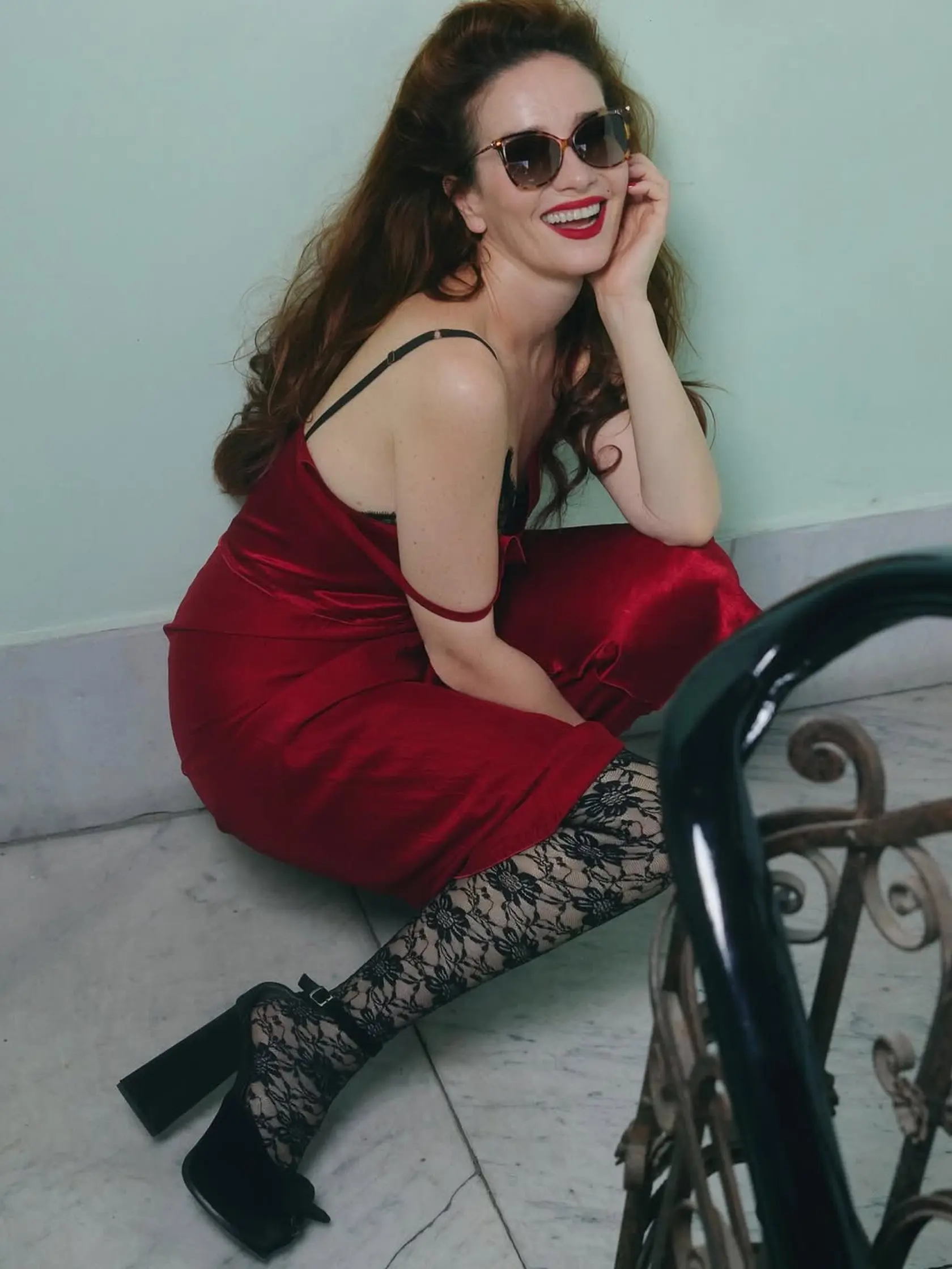 Natalia Oreiro ako modleka