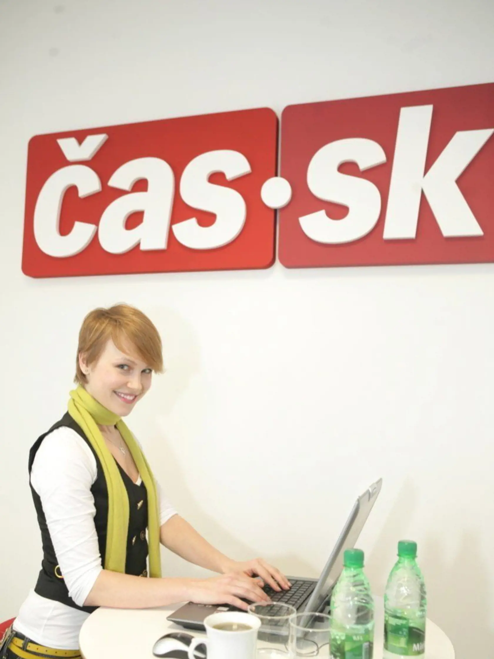 Herečka Vlastina Svátková počas online rozhovoru