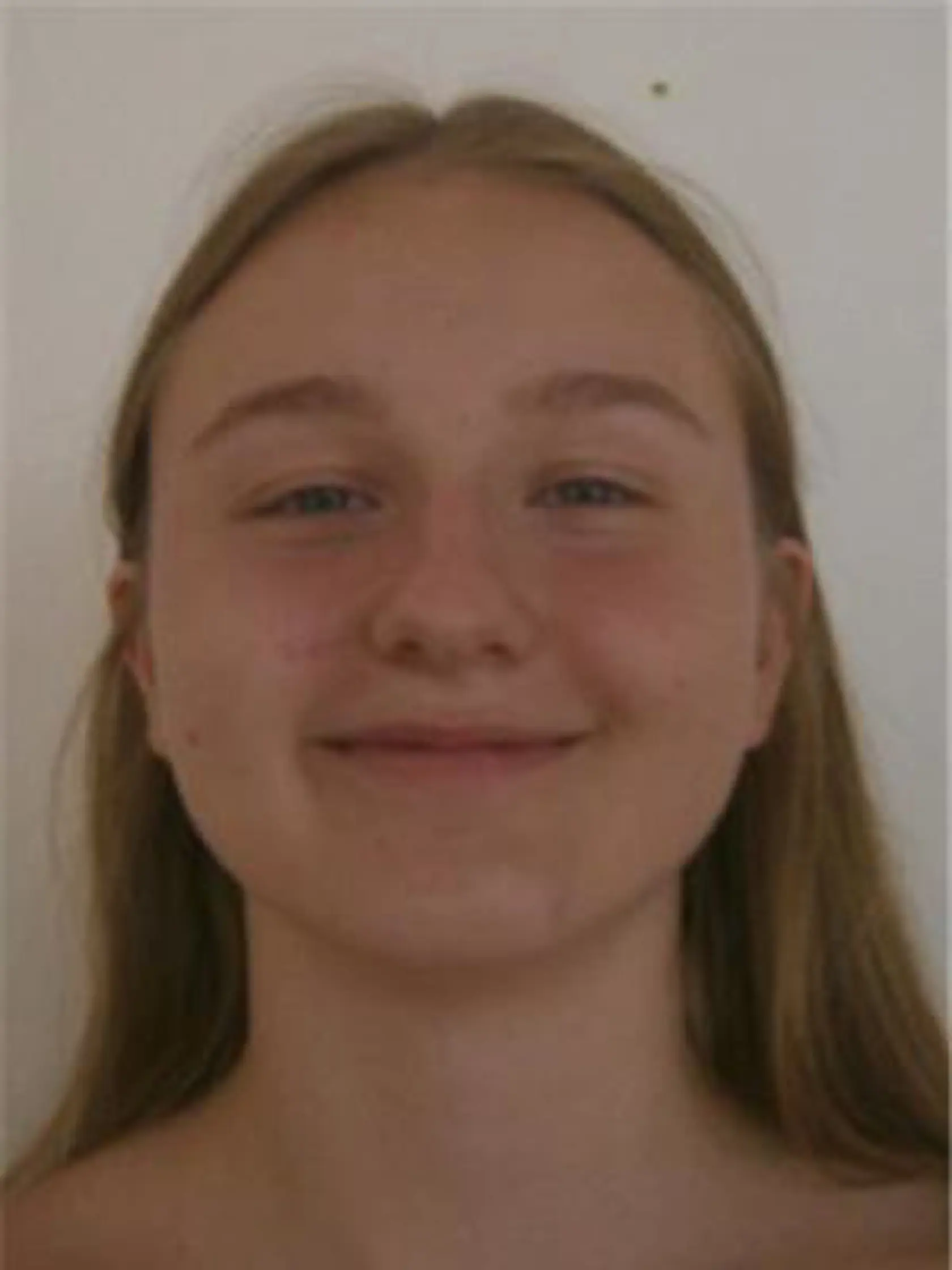 Paulína na fotke basketbalového klubu Klokani.
