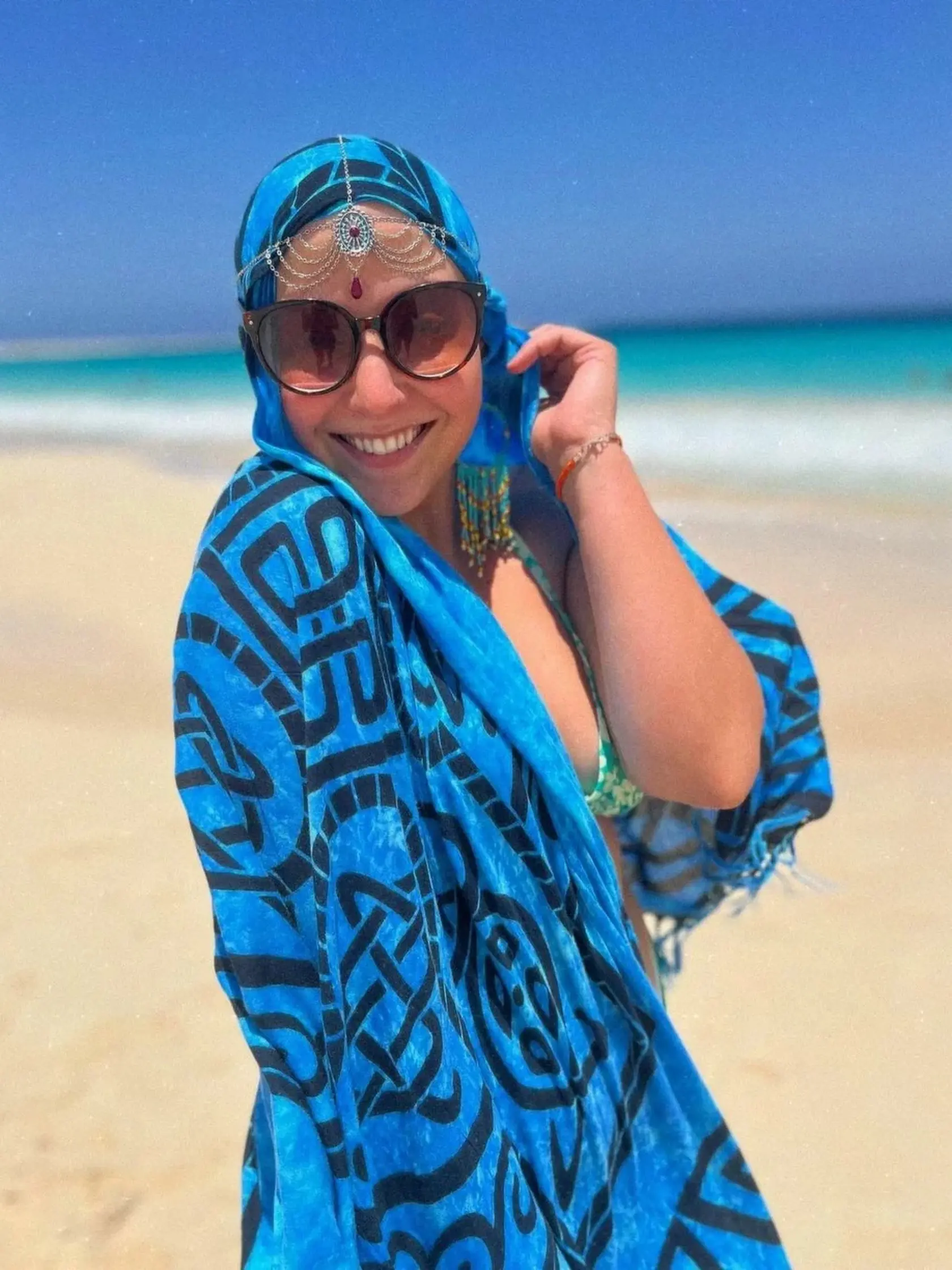 Anička Slováčková si v lete užila dovolenku v Egypte.