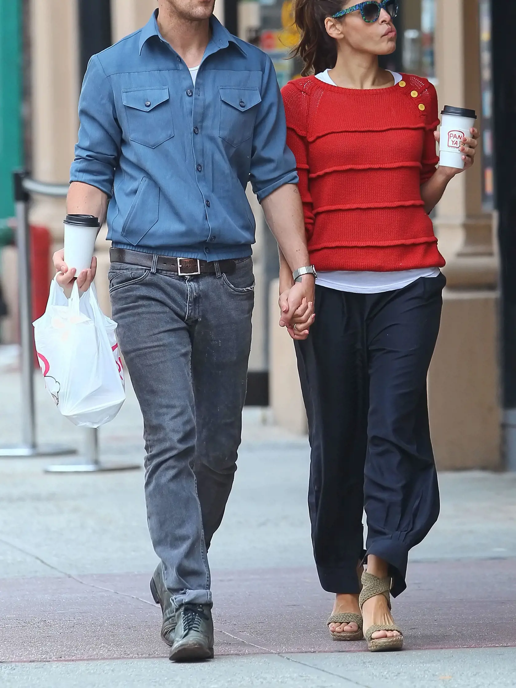 Herecký pár Eva Mendes & Ryan Gosling.