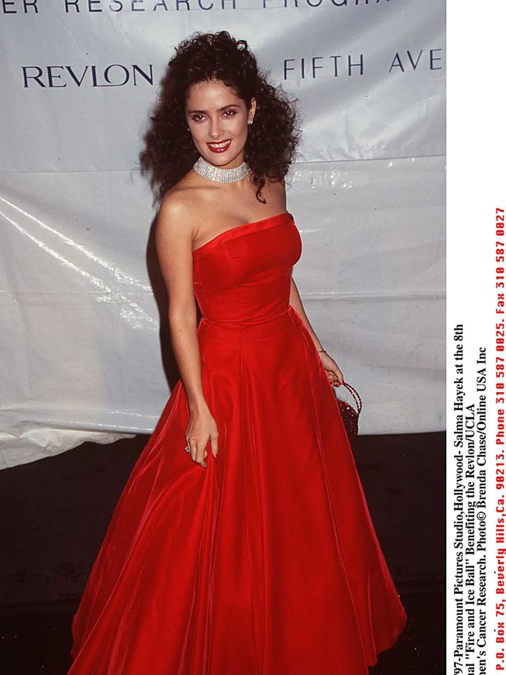 Salma na Oscarok v roku 1997.