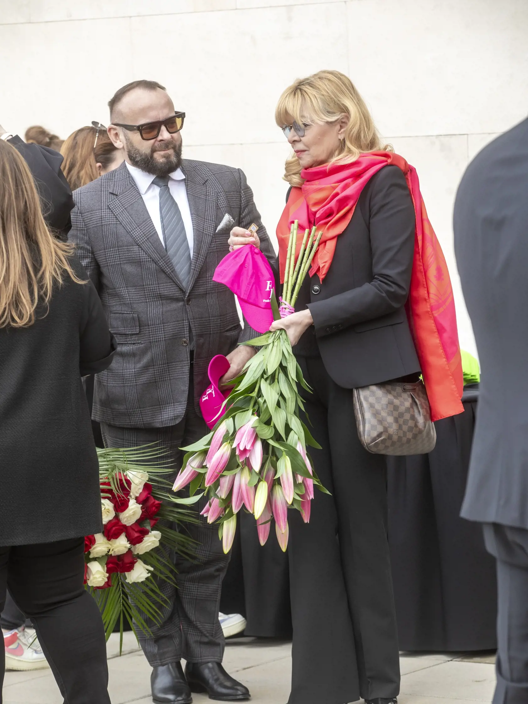 Na snímke je posledná rozlúčka s podnikateľom Fedorom Flašíkom v bratislavskom krematóriu, ktorá sa konala v piatok 3.5 2024.