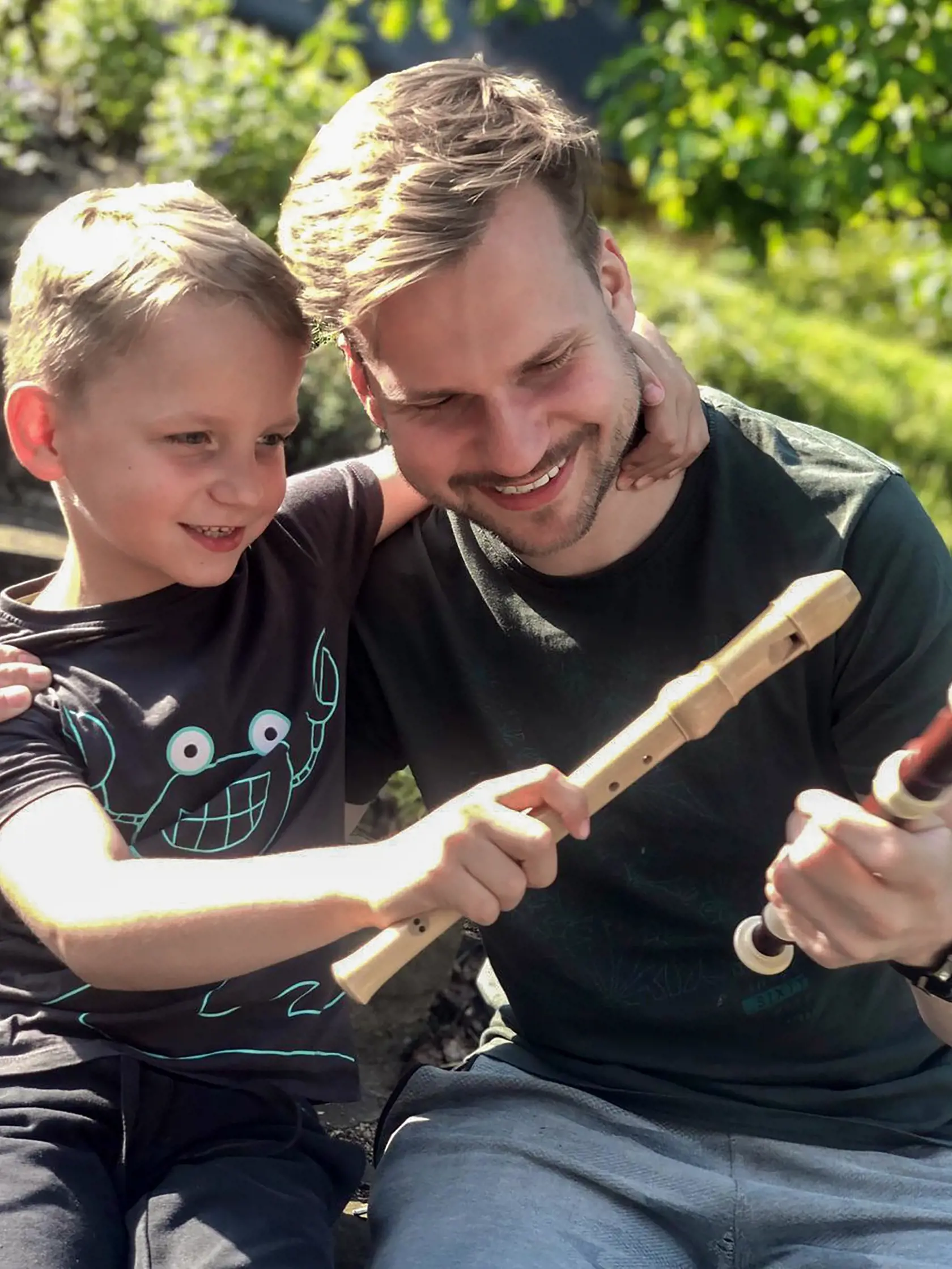 Romantika na dovolenke. Martin Chodúr venuje každú voľnú chvíľu synovi.