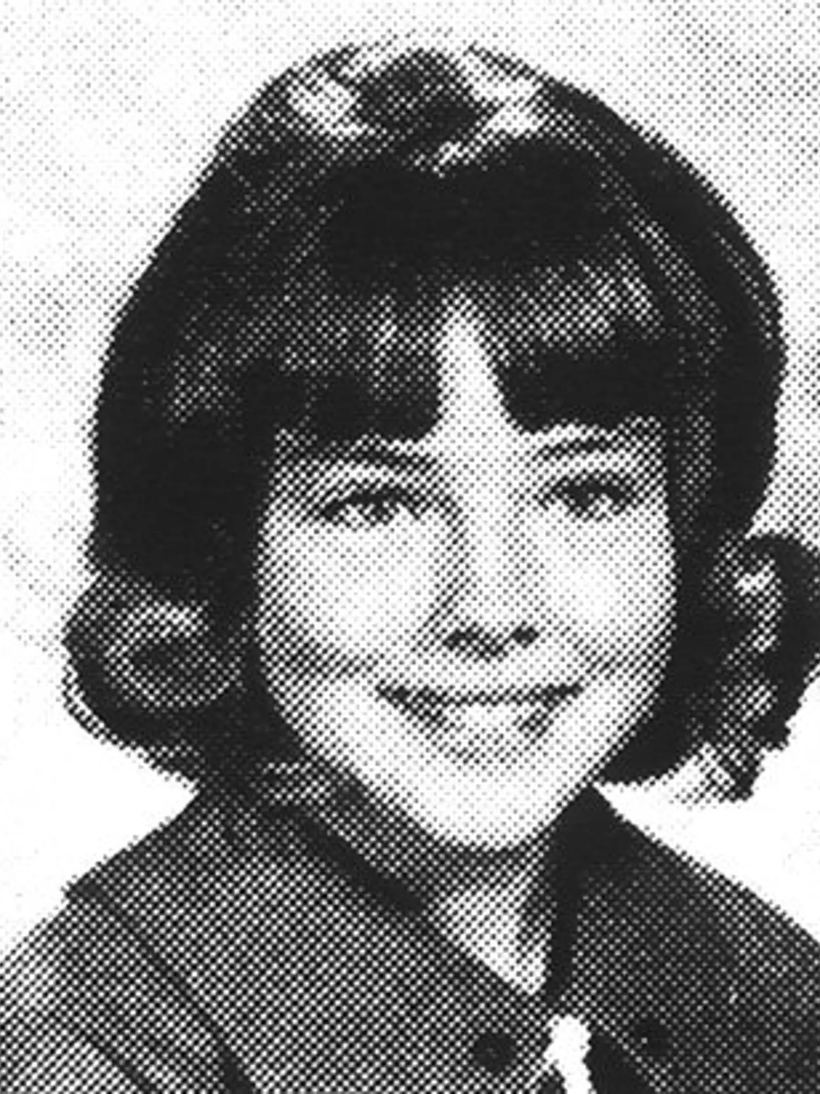 Herečka Sharon Stone ako malé dievčatko v roku 1970.