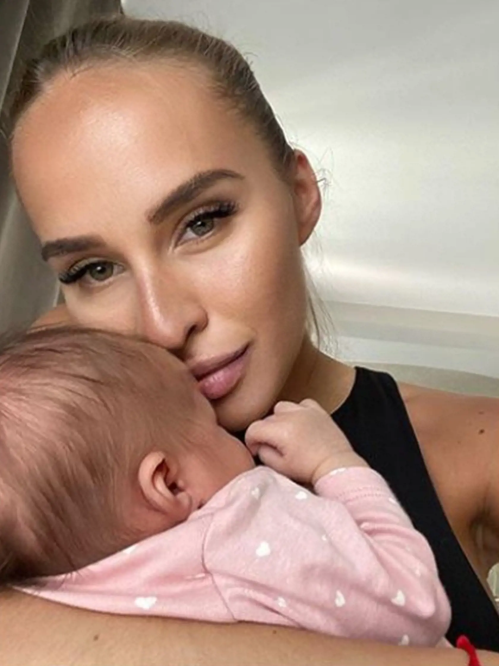 Lucia Mokráňová s dcérkou Tali