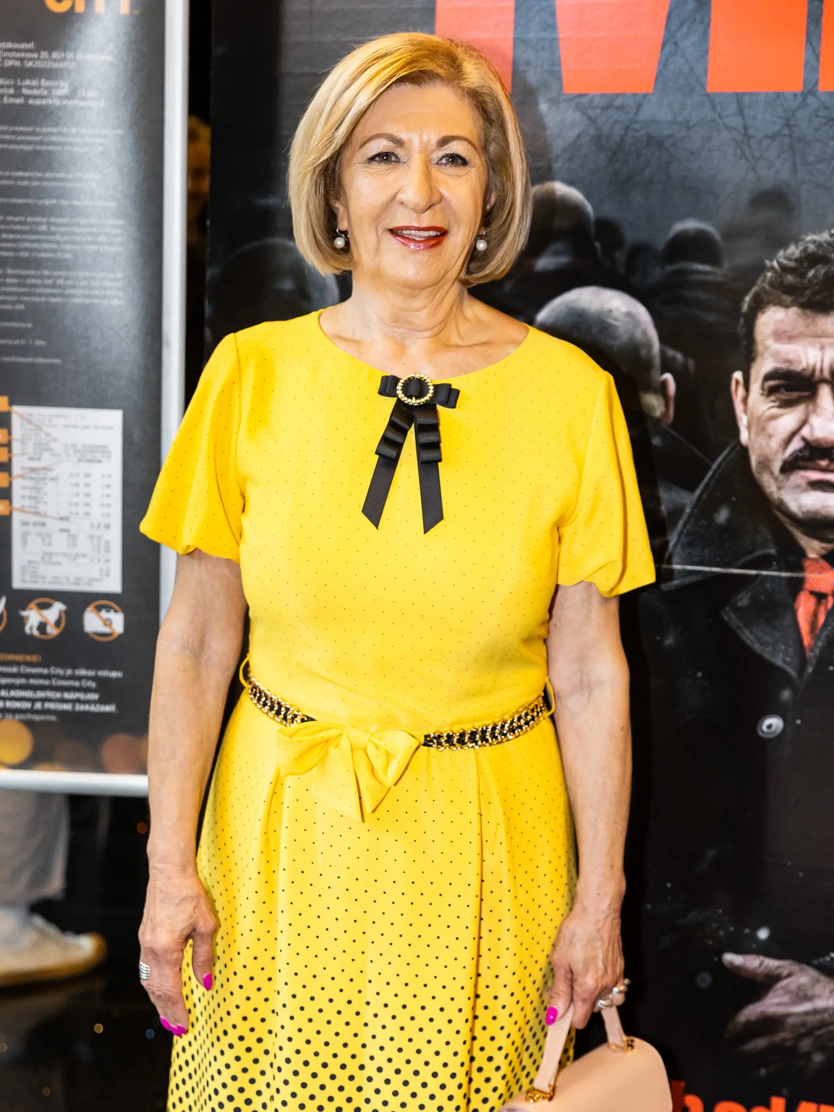 Premiéra filmu “MIKI” v Bratislave. Na snímke Eva Mišíková.