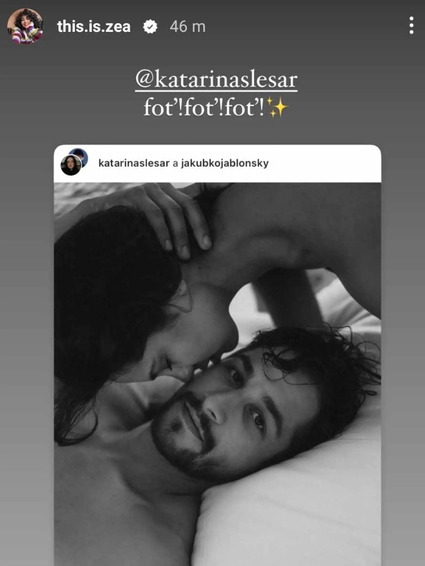 Fotku na svojom Instagrame prezdieľala aj samotná Alžbeta Ferencová.