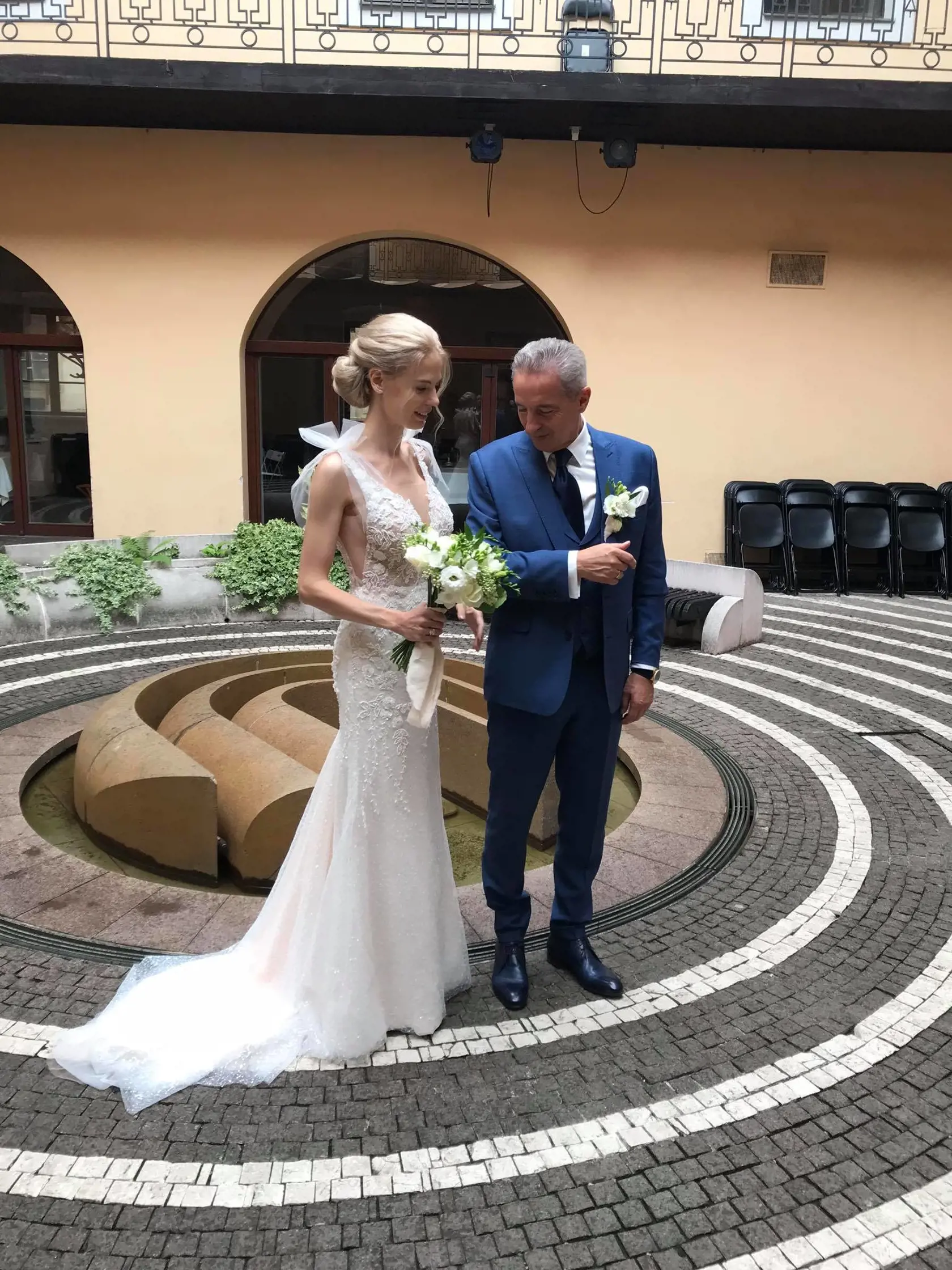 Václav Mika sa oženil za dlhoročnú partnerku Kristínu.