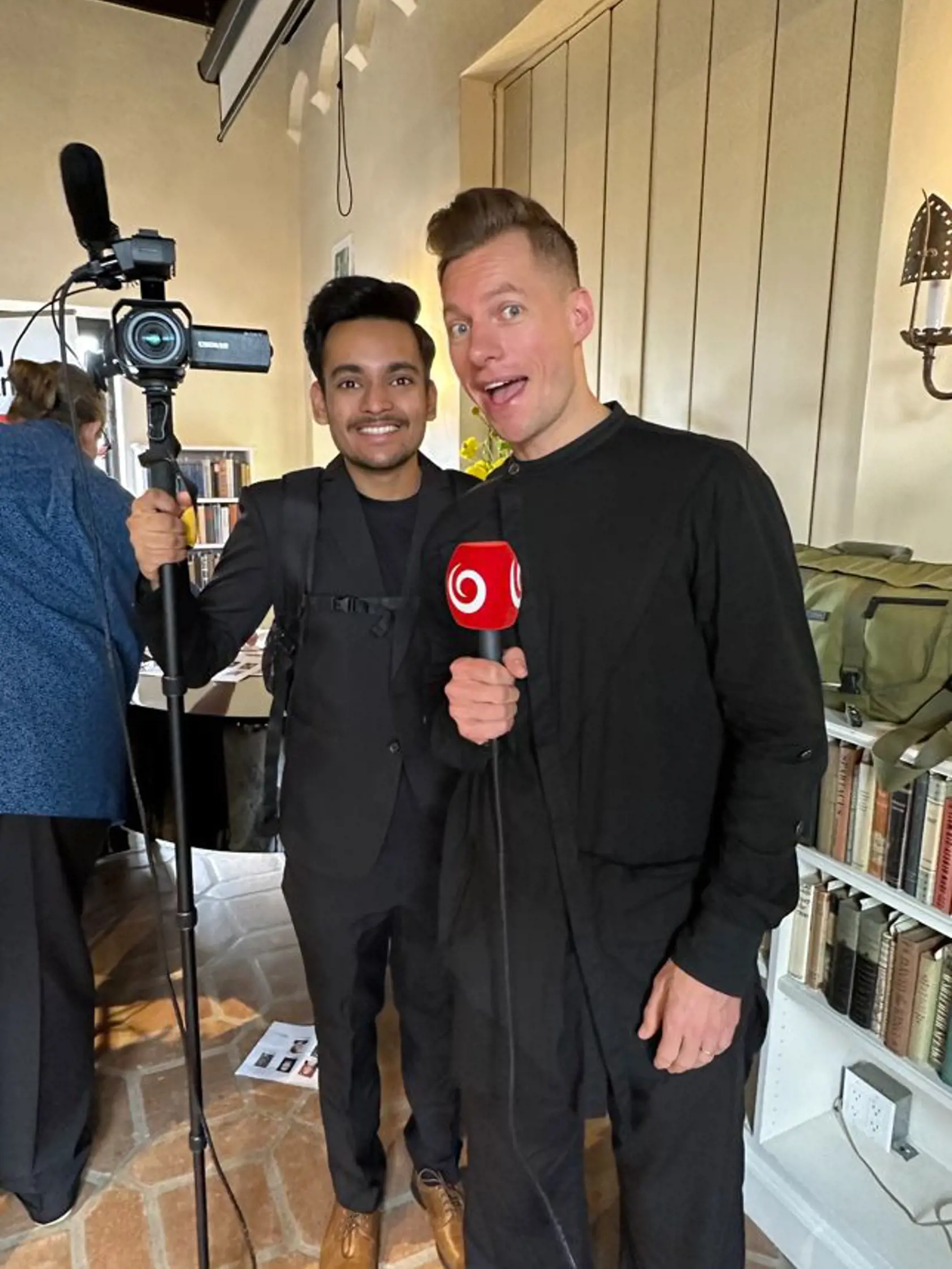 Thomas Puskailer na Oscaroch. Každý deň vyše týždňa prinášal tie najzaujímavejšie správy pre TV JOJ.
