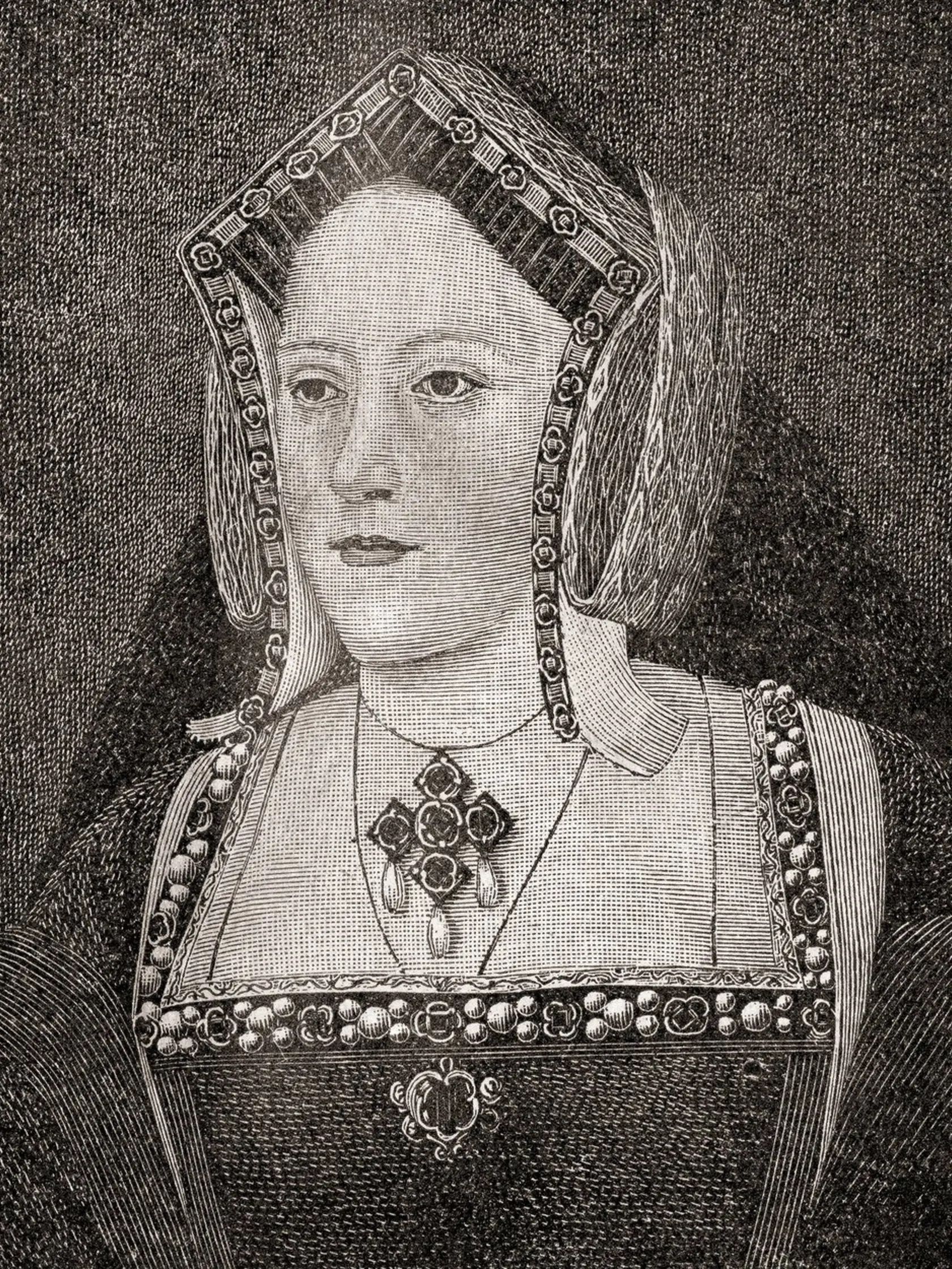 Katarína Aragónska bola vdova po Arthurovi Tudorovi, následníkovi trónu. Henrich VIII. sa s ňou oženil, ale potom sa jej nevedel zbaviť.