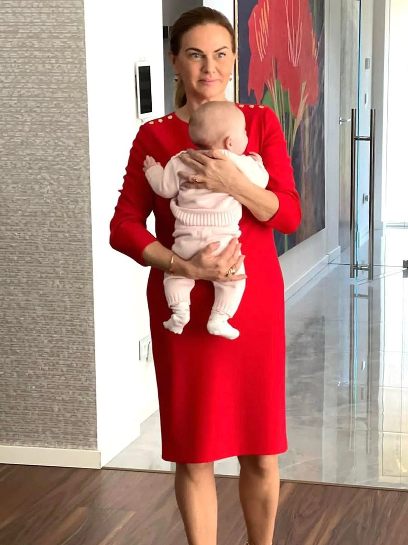 Monika Beňová s dcérou Leou.