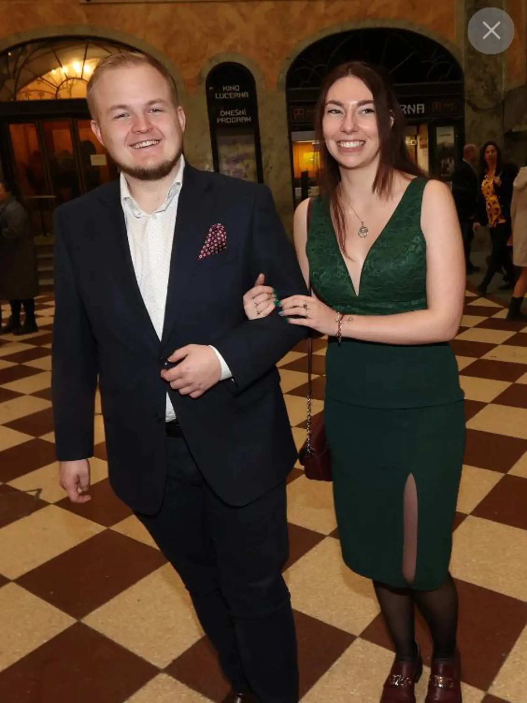 Artur Štaidl na premiére seriálu Iveta v roku 2023.