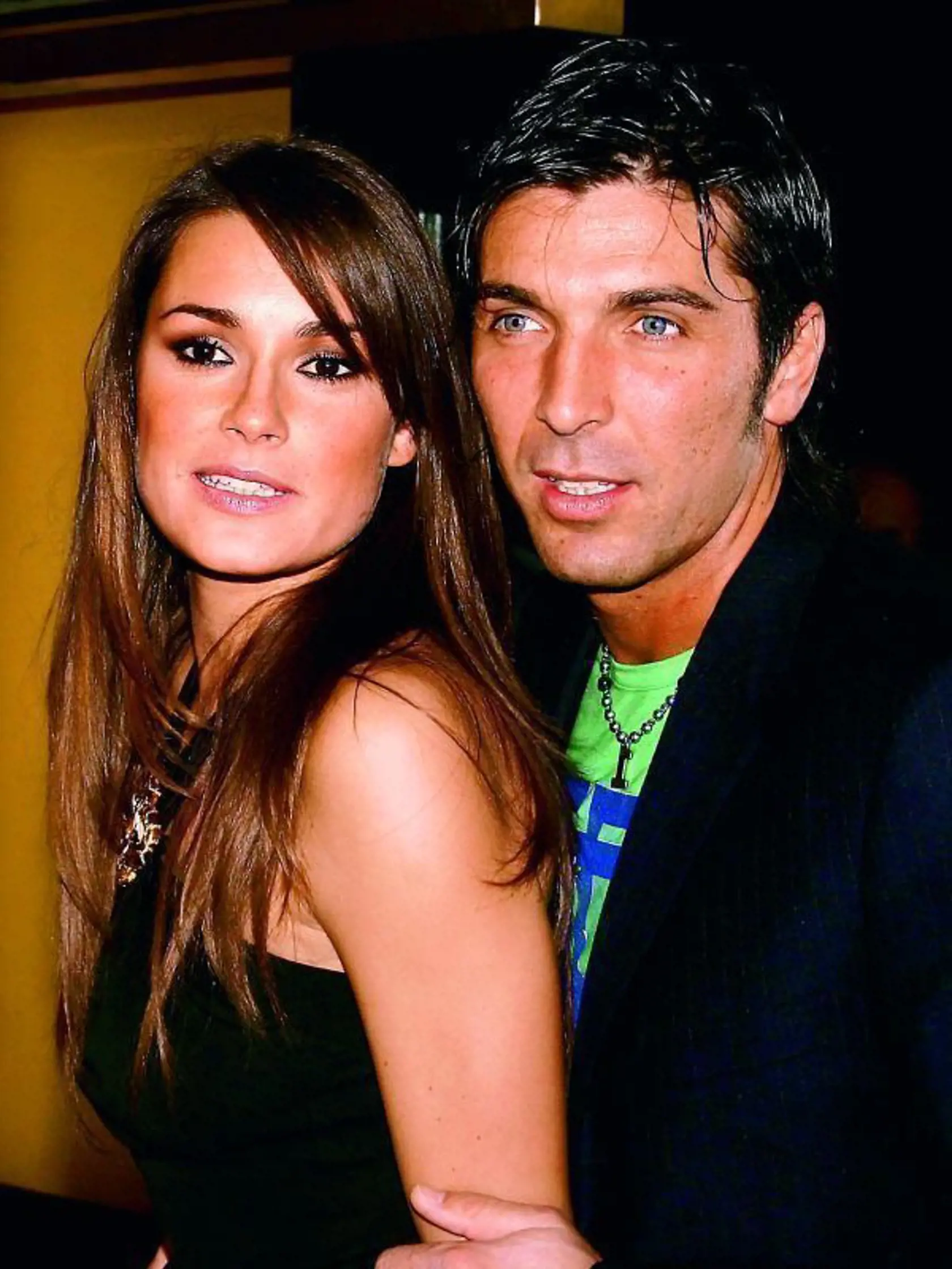 Alena Šeredová a Gianluigi Buffon